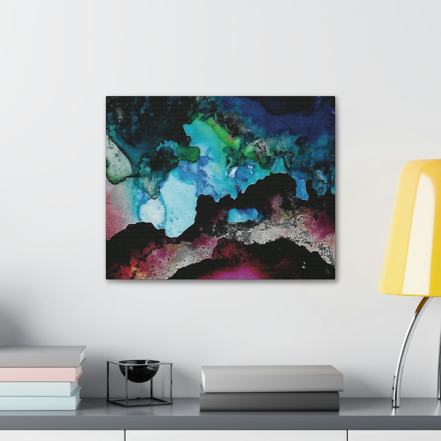 Inner Space 5 Canvas Print - Alja Design