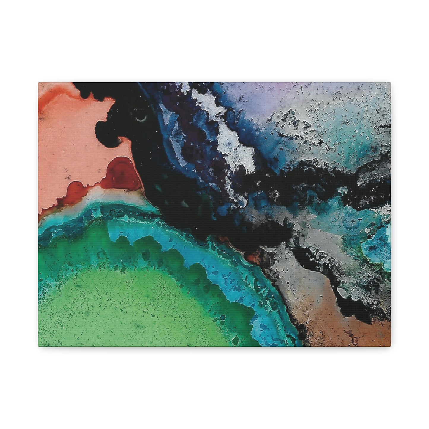 Inner Space 13 Canvas Print - Alja Design