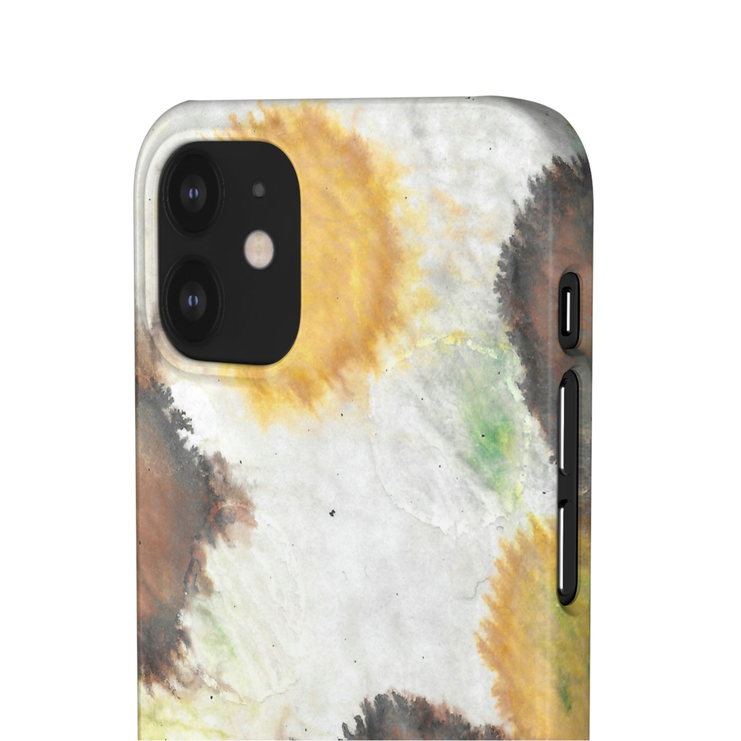 iPhone Samsung Galaxy Pixel5G Snap Case Phone Case Orange Cells - Alja Design