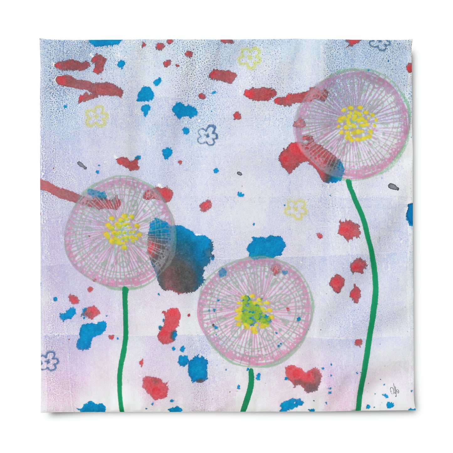 Dandelion Party Duvet Cover - Alja Design