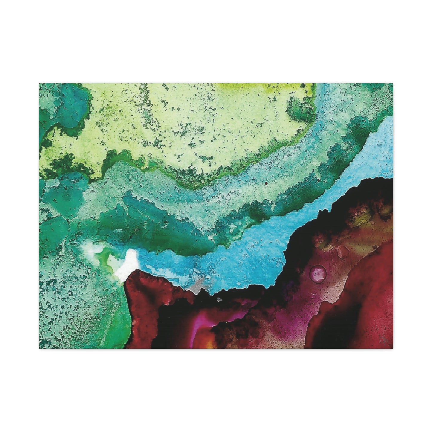 Inner Space 11 Canvas Print - Alja Design
