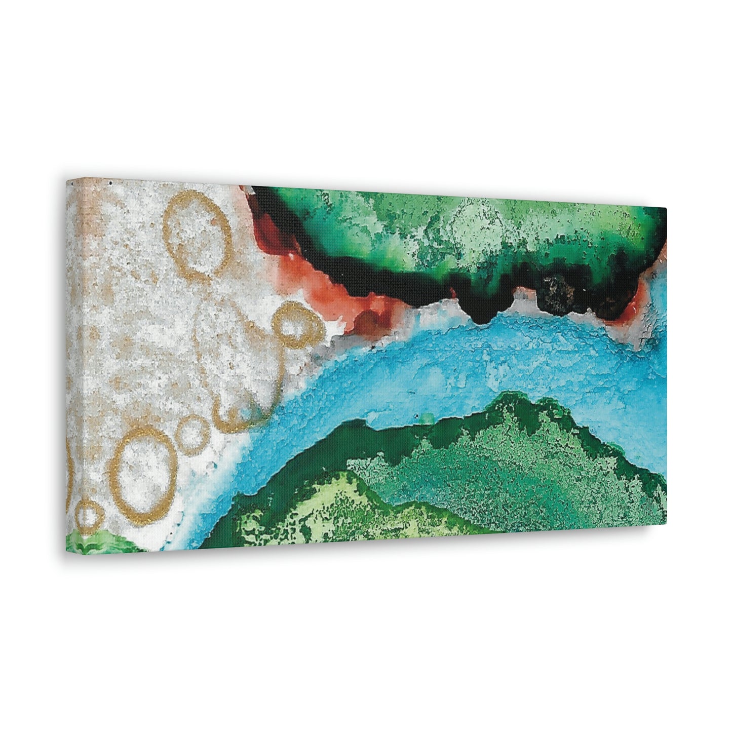 Inner Space 12 Canvas Print - Alja Design
