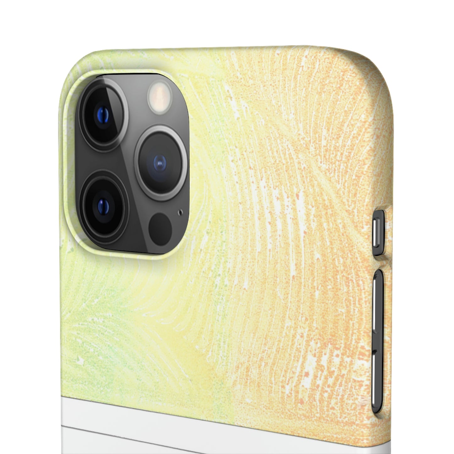 iPhone Samsung Galaxy Pixel5G Snap Case Phone Case Piña Colada with Tropical Waves - Alja Design
