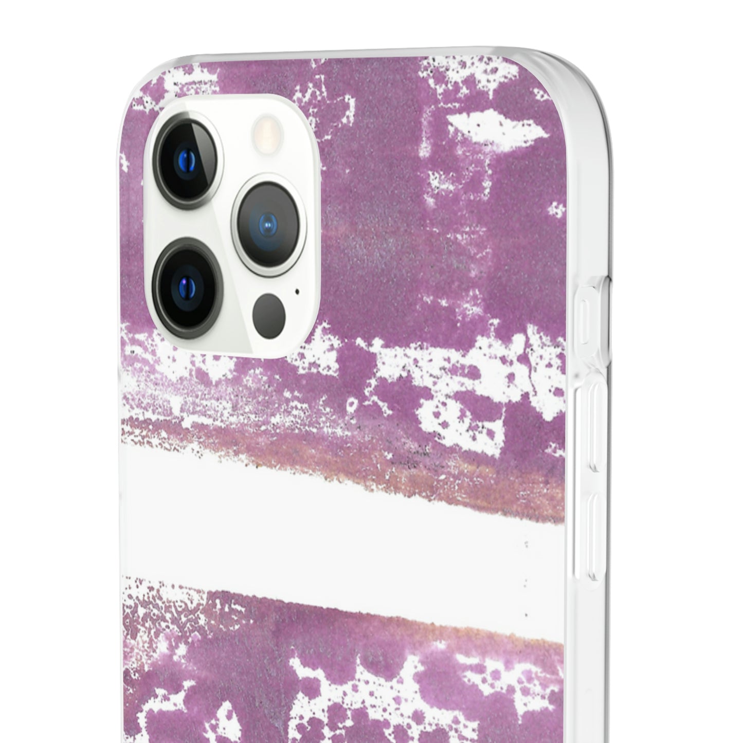 iPhone and Samsung Galaxy Flexi Phone Case Purple Horizon - Alja Design