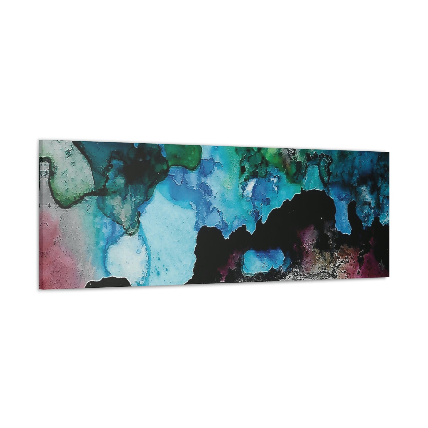 Inner Space 5 Canvas Print - Alja Design