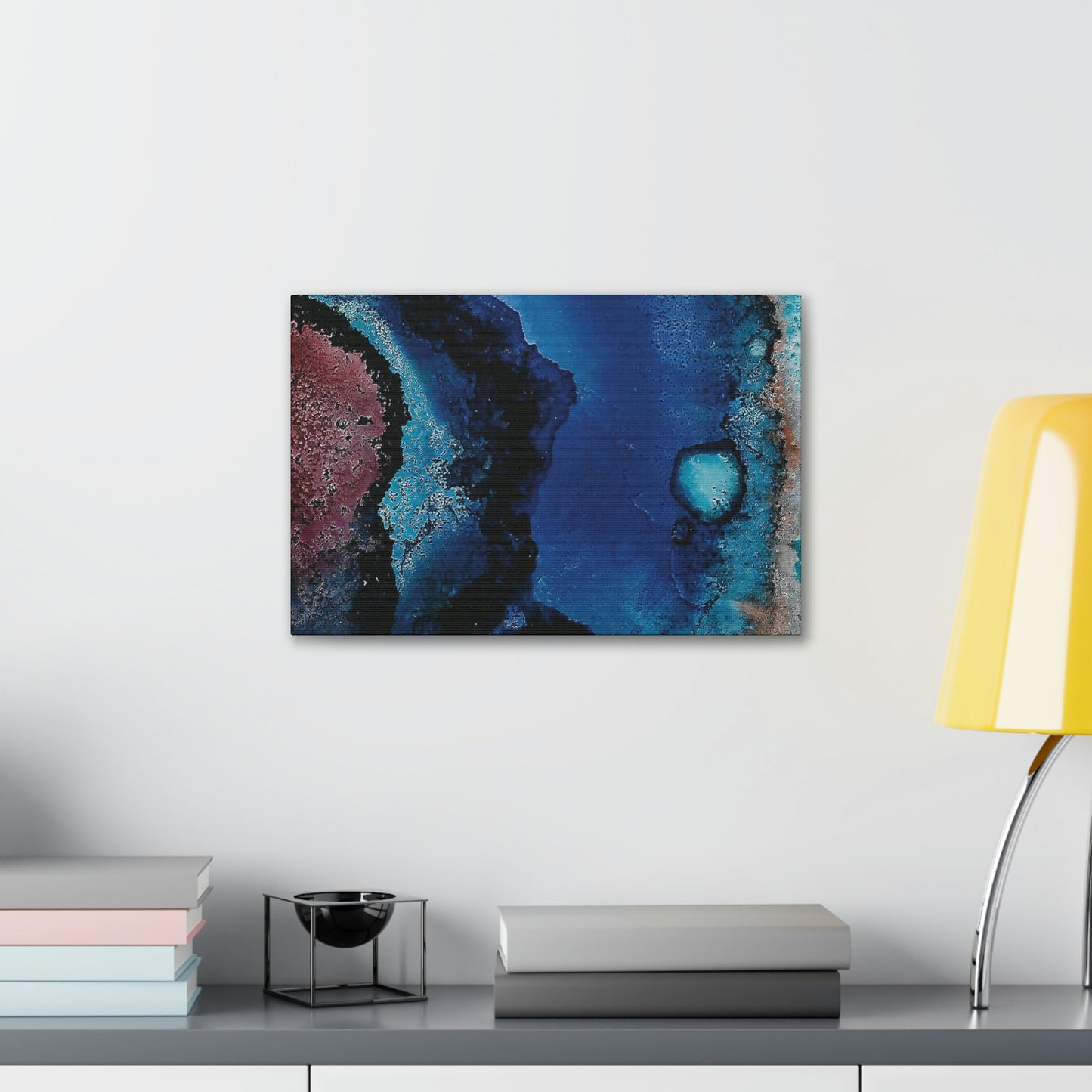Inner Space 8 Canvas Print - Alja Design