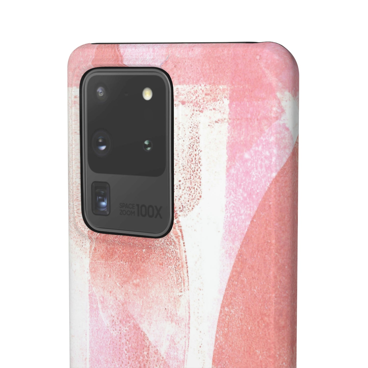 iPhone Samsung Galaxy Pixel5G Snap Case Phone Case Red Glass