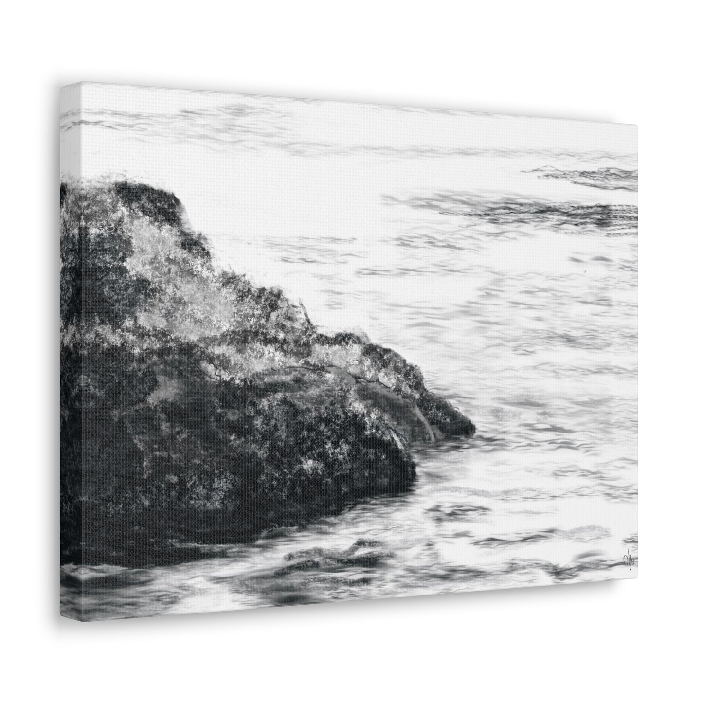 Neap Tide Canvas Print - Alja Design
