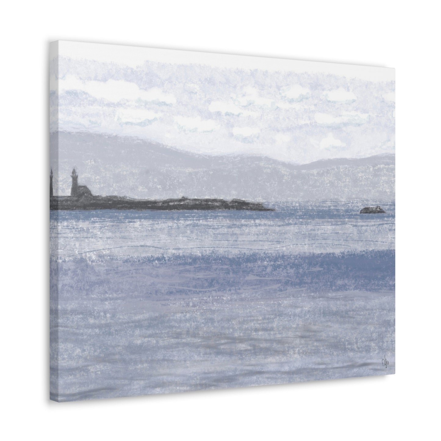 Lighthouse Point Canvas Print - Alja Design