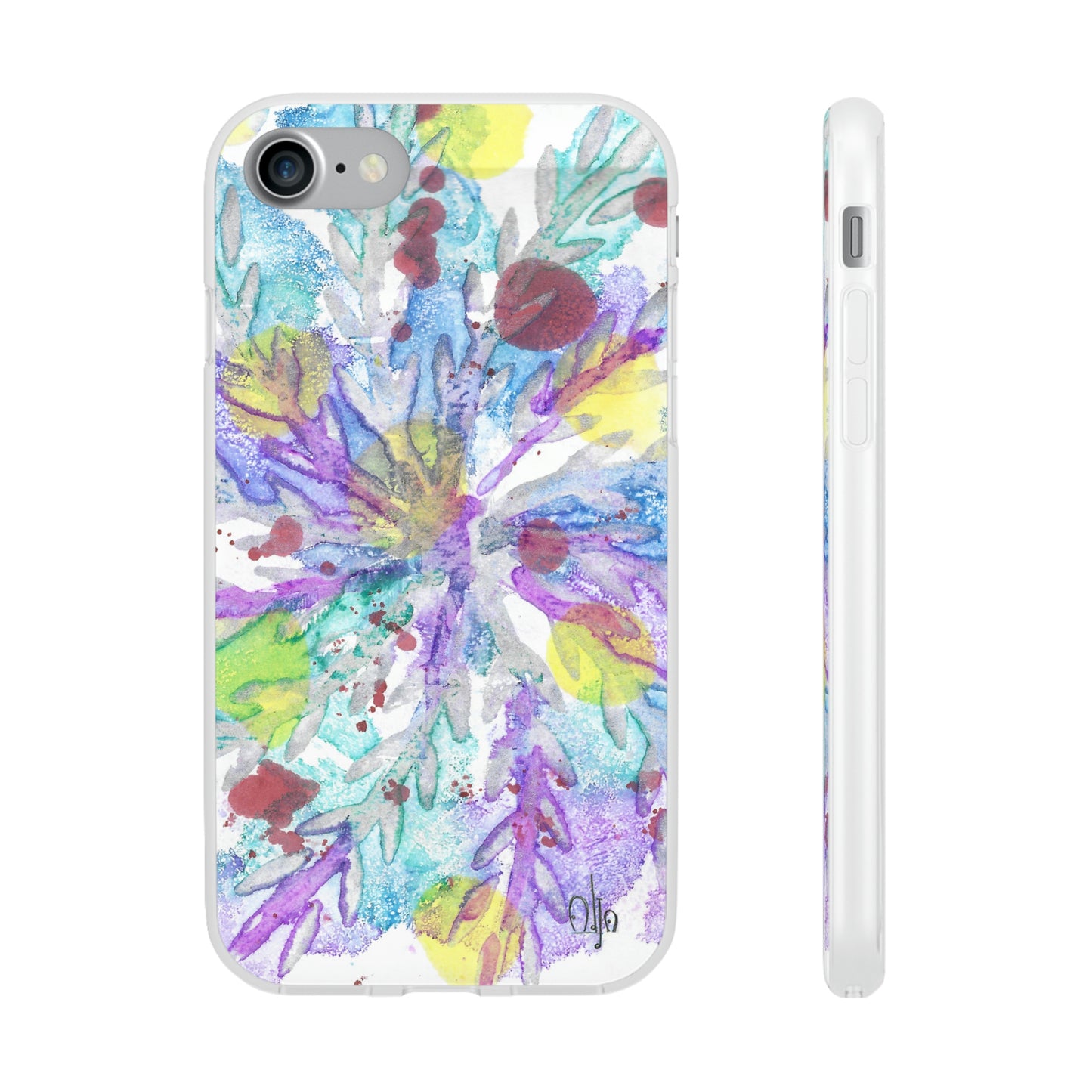 iPhone and Samsung Galaxy Flexi Phone Case Winter Colors - Alja Design