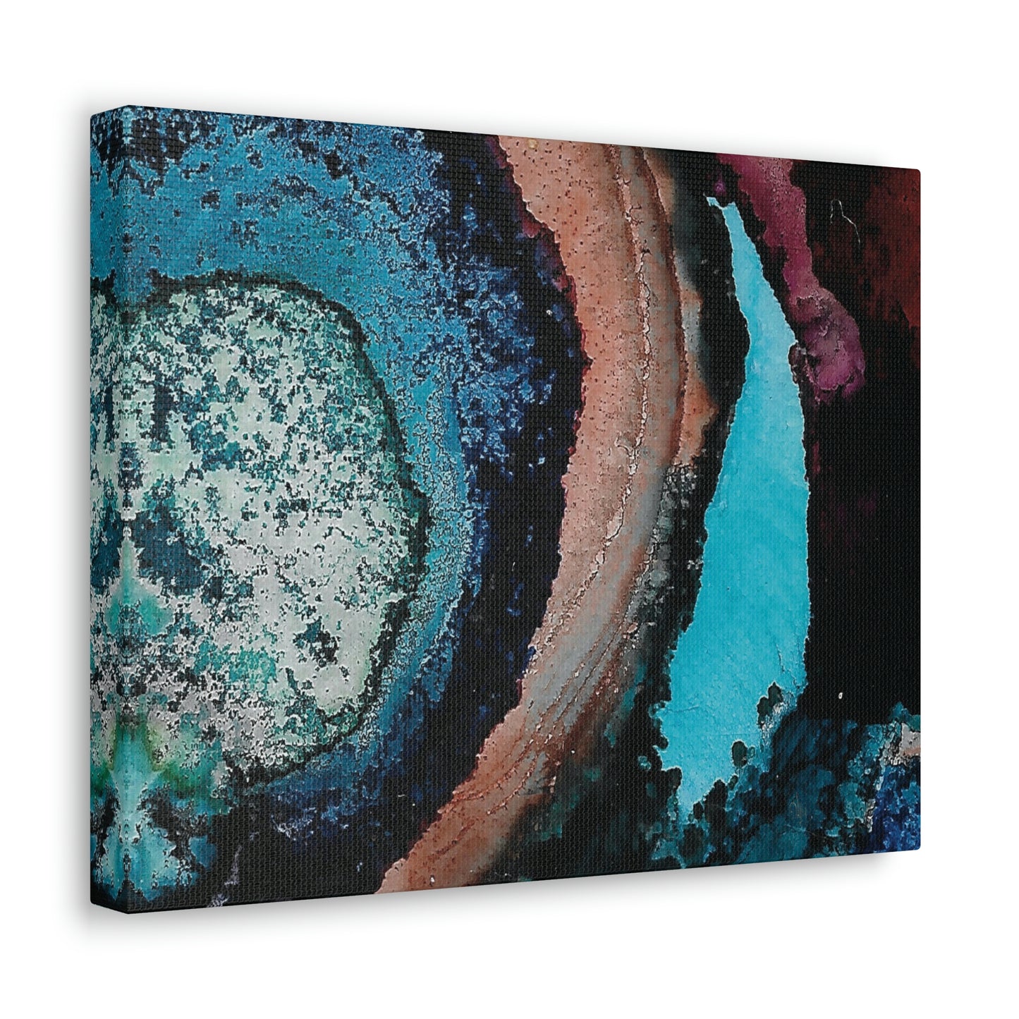 Inner Space 10 Canvas Print - Alja Design