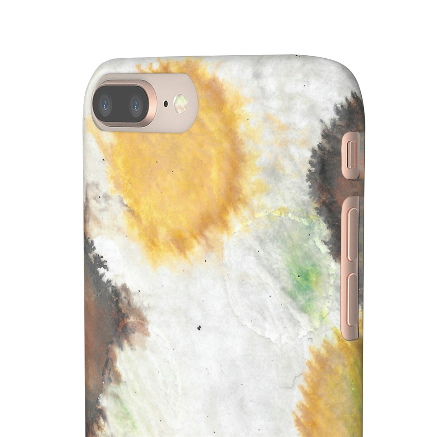 iPhone Samsung Galaxy Pixel5G Snap Case Phone Case Orange Cells - Alja Design
