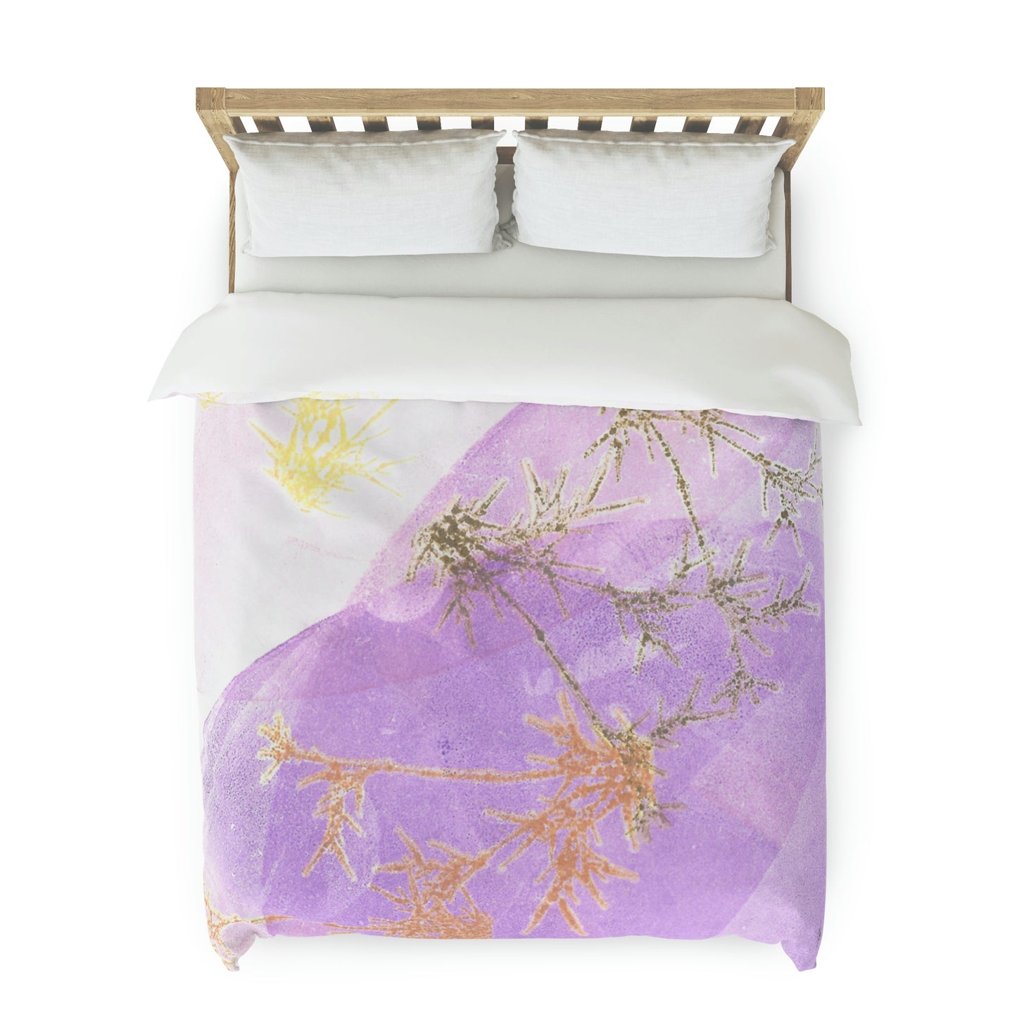 Purple Galaxy Duvet Cover - Alja Design