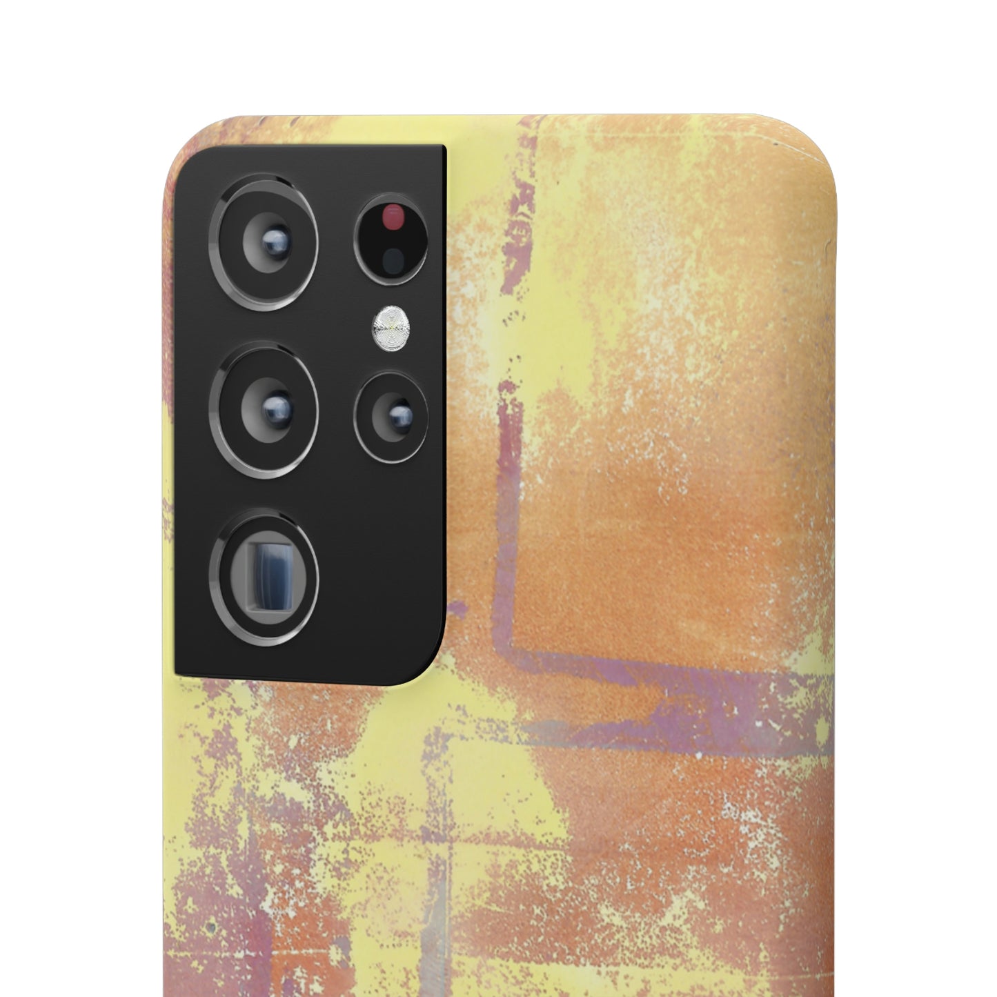 iPhone Samsung Galaxy Pixel5G Snap Case Phone Case Passionate Orange - Alja Design