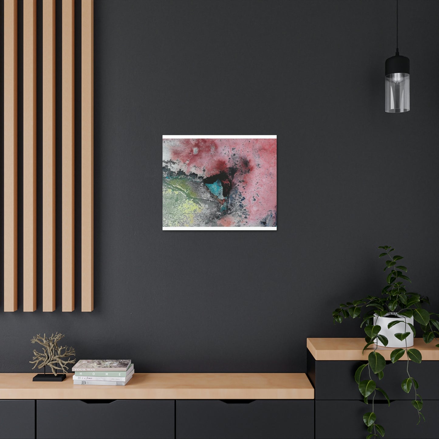 Inner Space 15 Canvas Print - Alja Design
