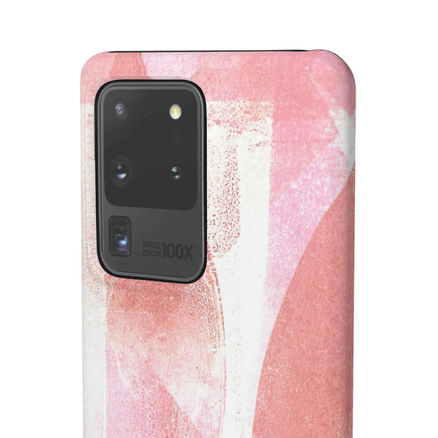 iPhone Samsung Galaxy Pixel5G Snap Case Phone Case Red Glass