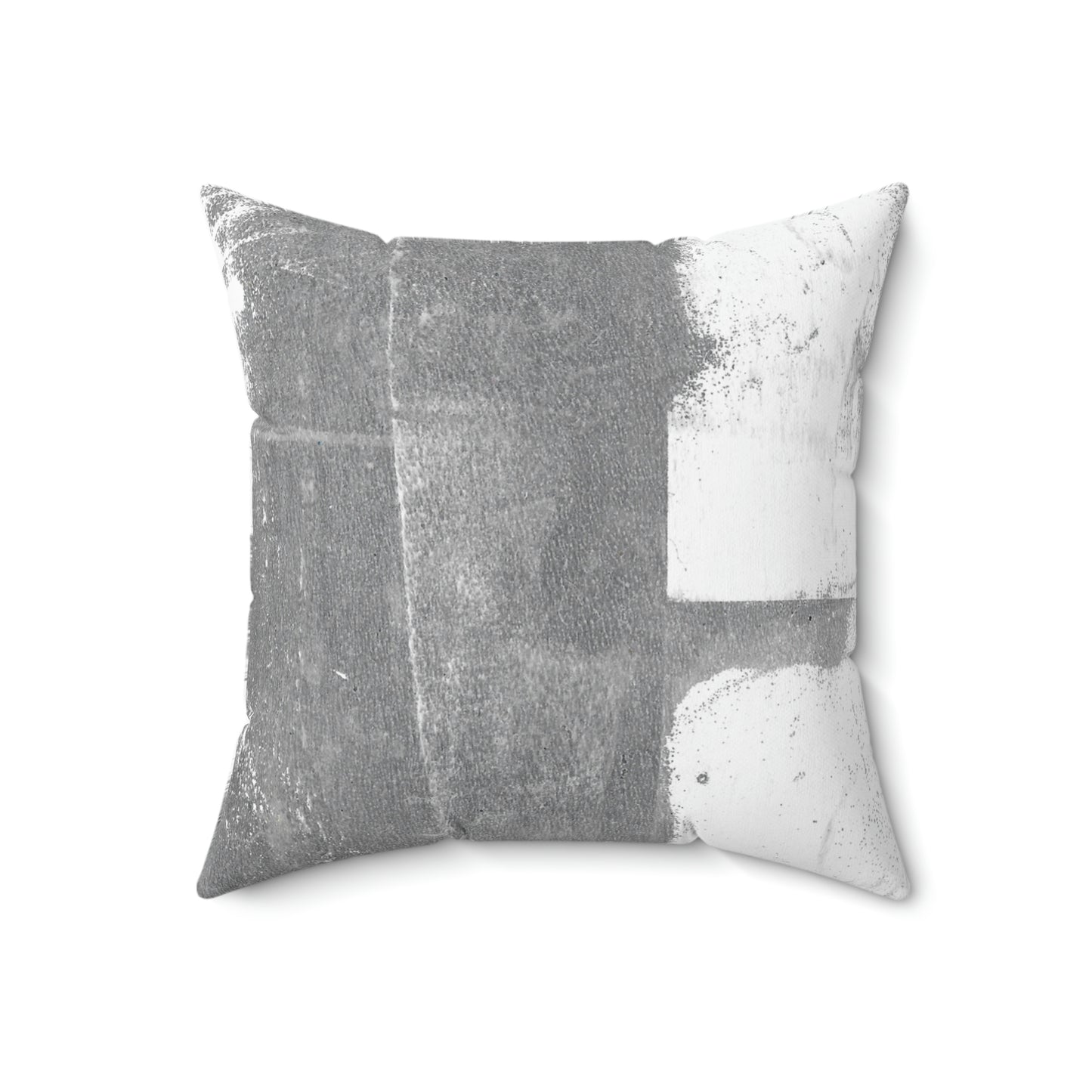 Grey Wall Square Pillow - Alja Design
