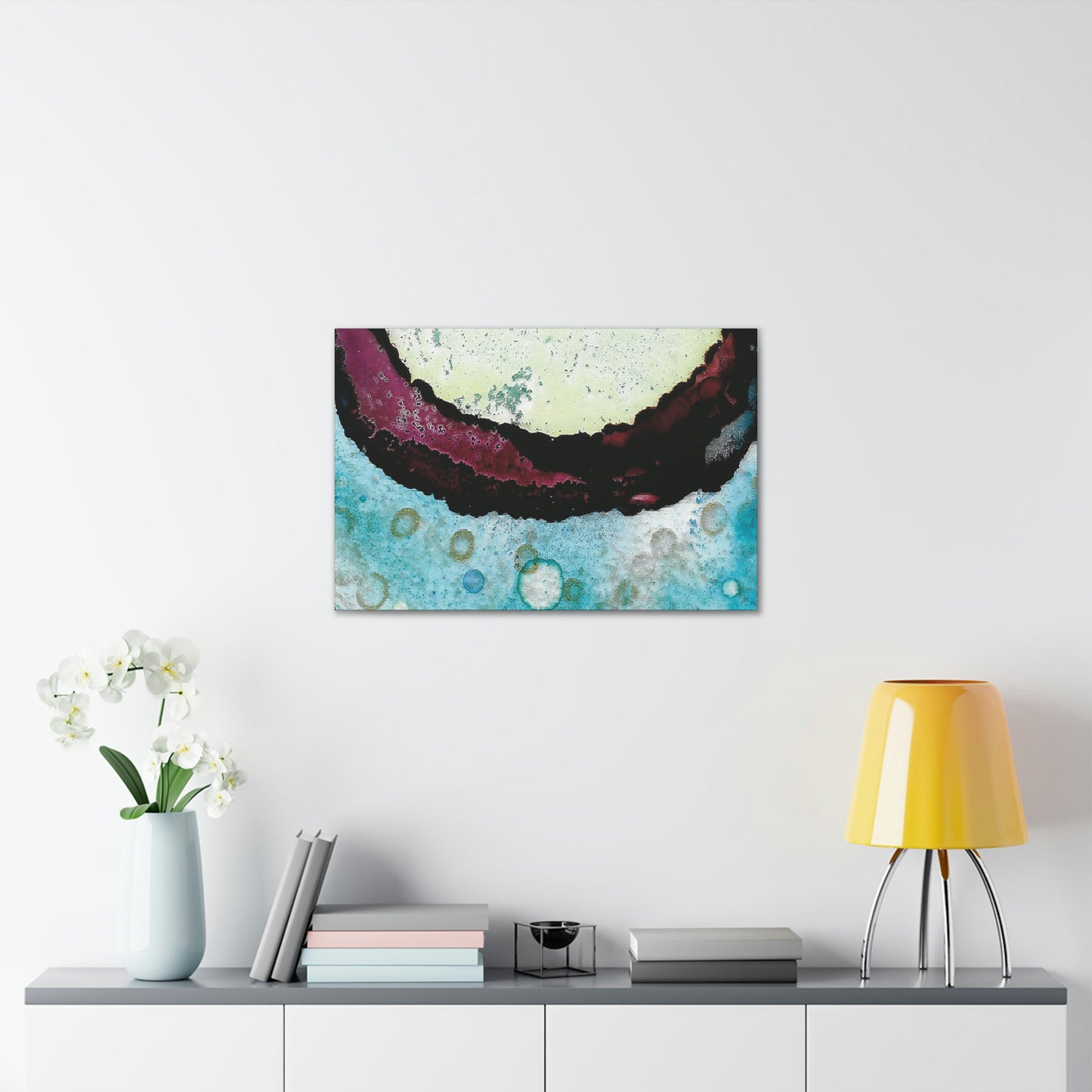 Inner Space 7 Canvas Print - Alja Design