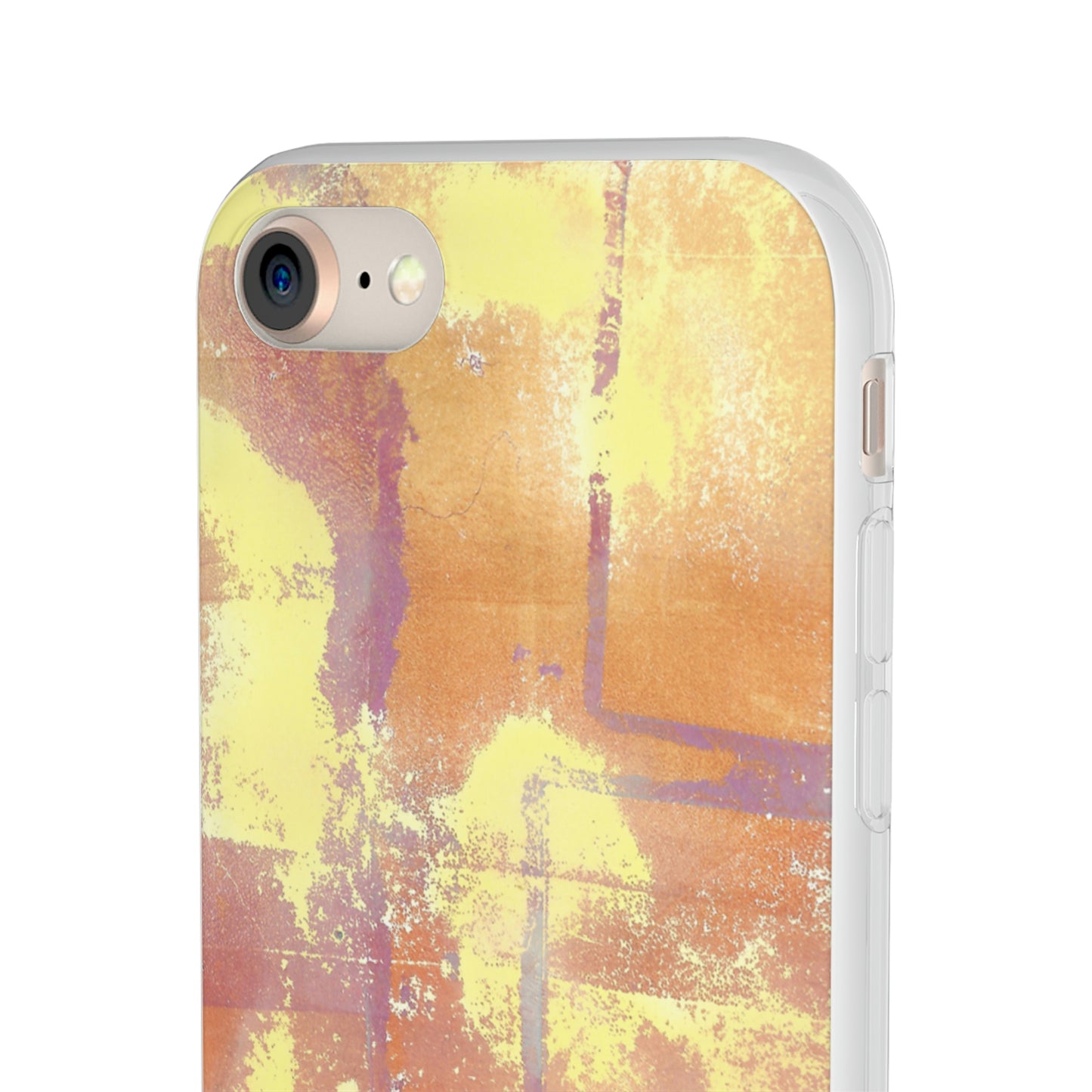 iPhone and Samsung Galaxy Flexi Phone Case Passionate Orange - Alja Design