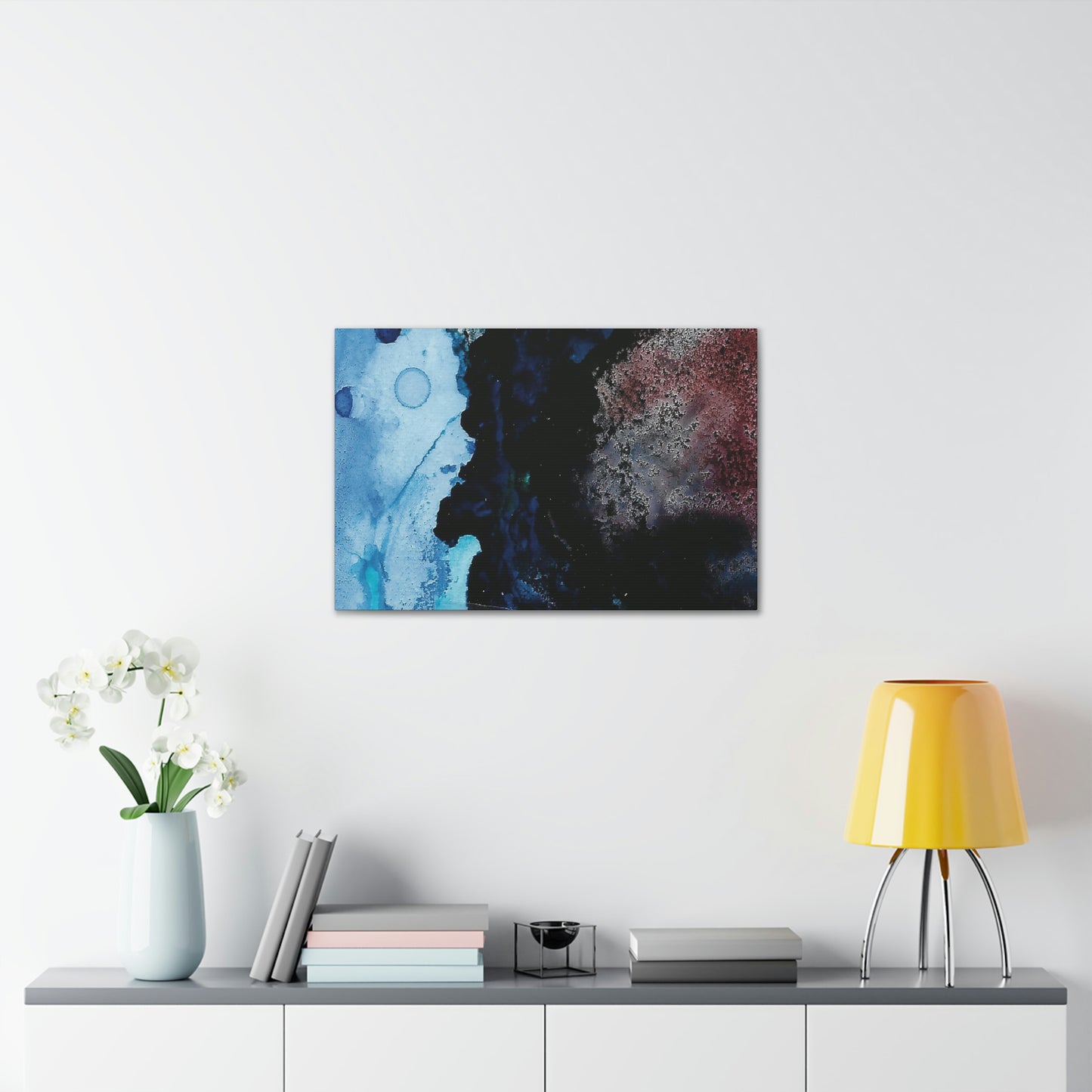 Inner Space 9 Canvas Print - Alja Design