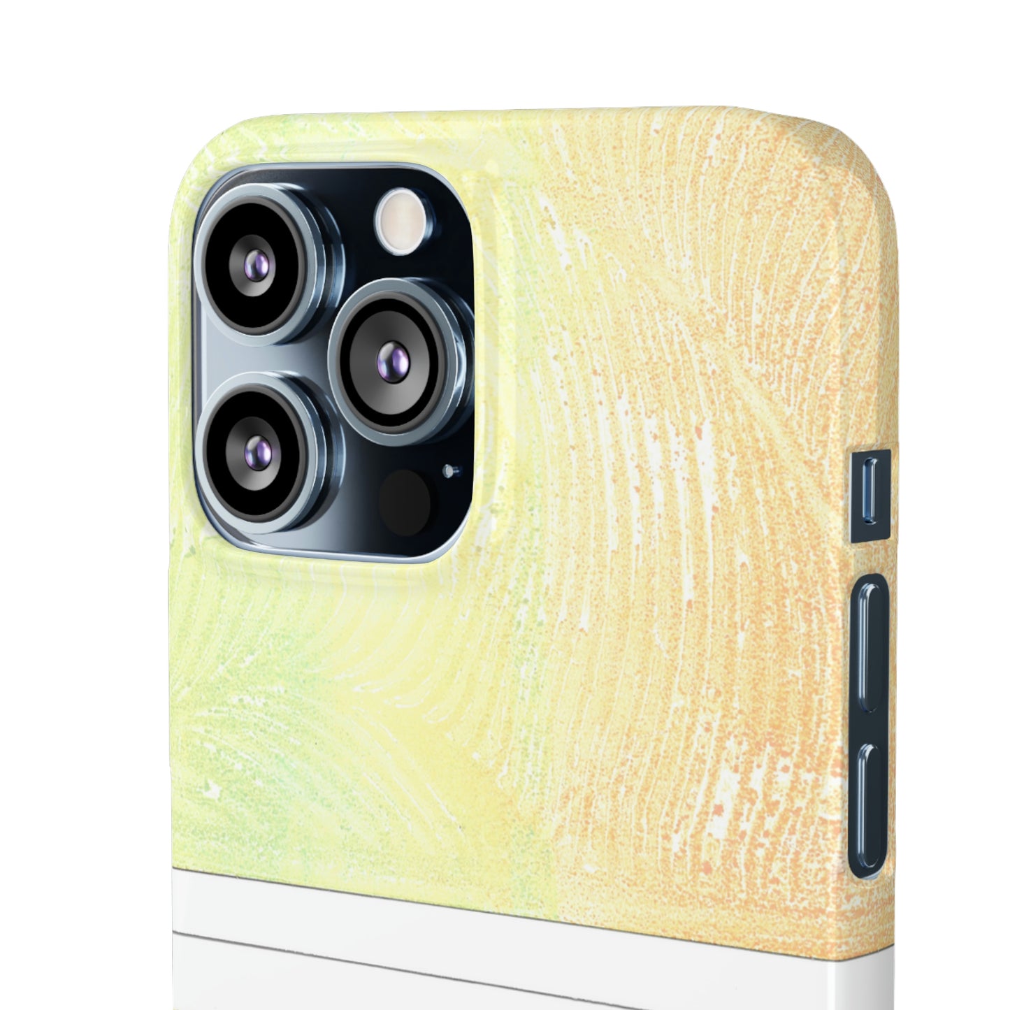 iPhone Samsung Galaxy Pixel5G Snap Case Phone Case Piña Colada with Tropical Waves - Alja Design