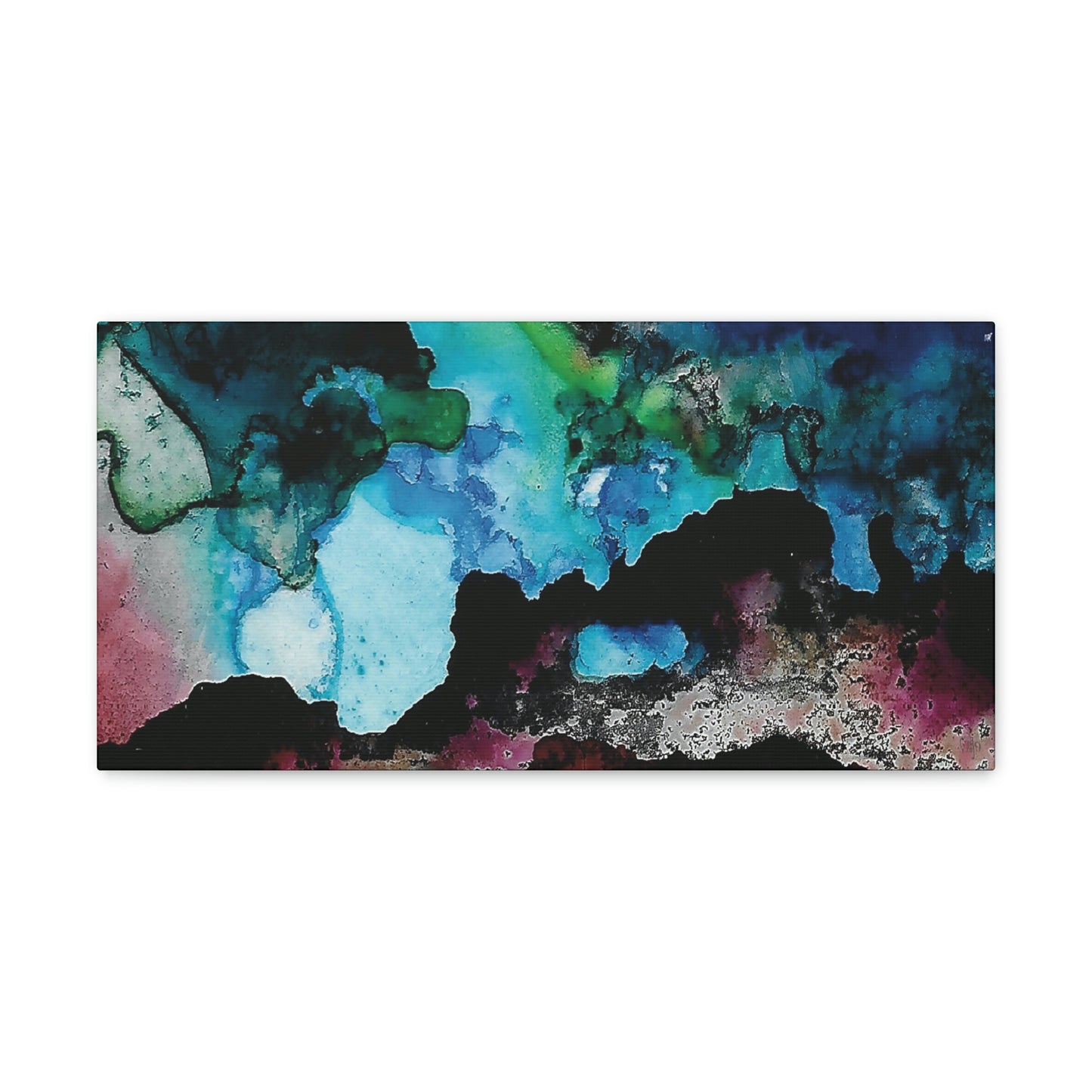 Inner Space 5 Canvas Print - Alja Design