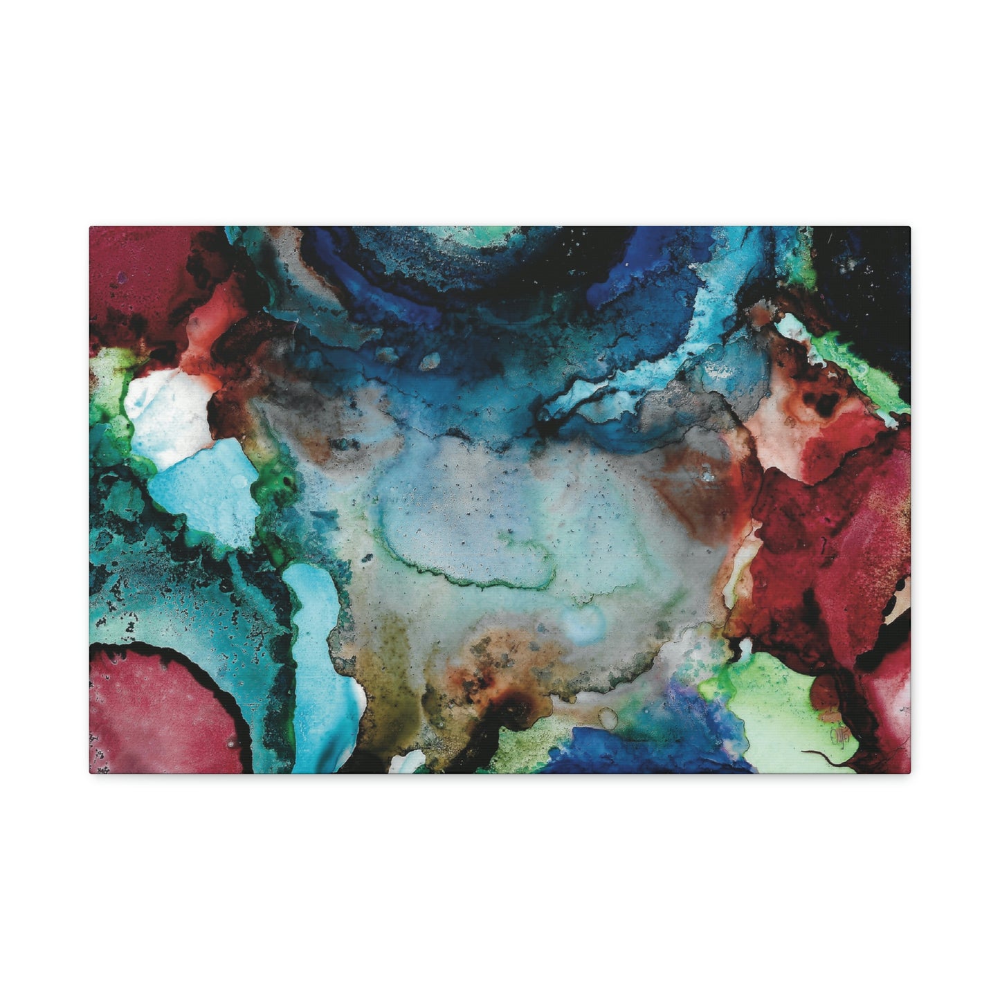 Inner Space 19 Canvas Print - Alja Design