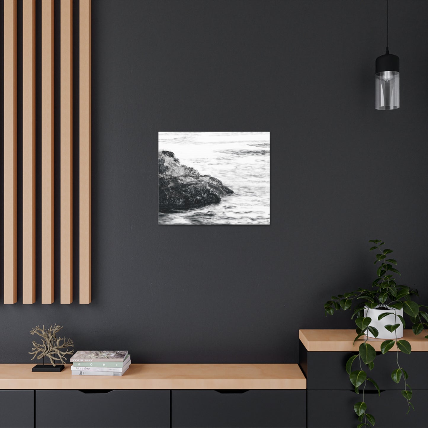 Neap Tide Canvas Print - Alja Design