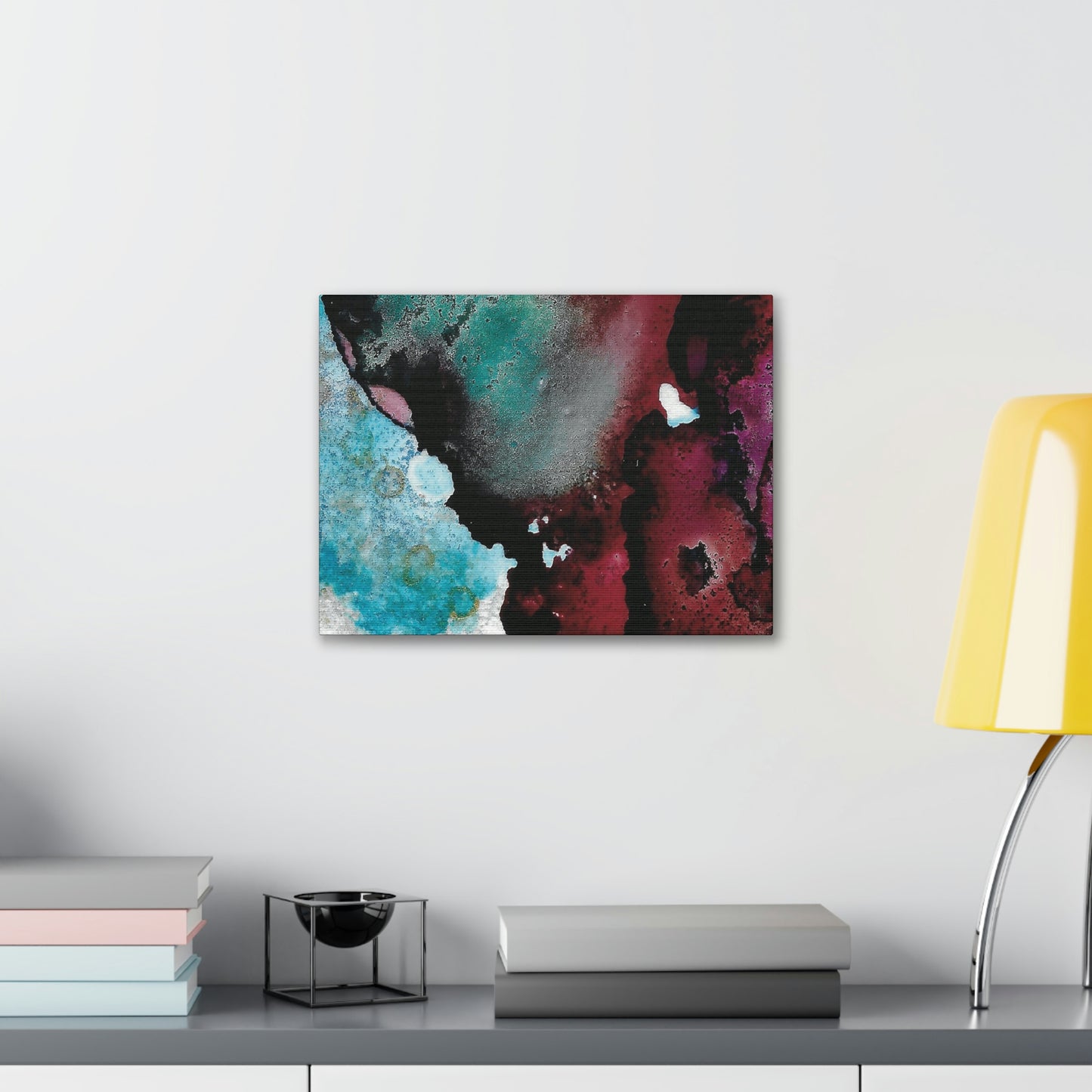 Inner Space 6 Canvas Print - Alja Design