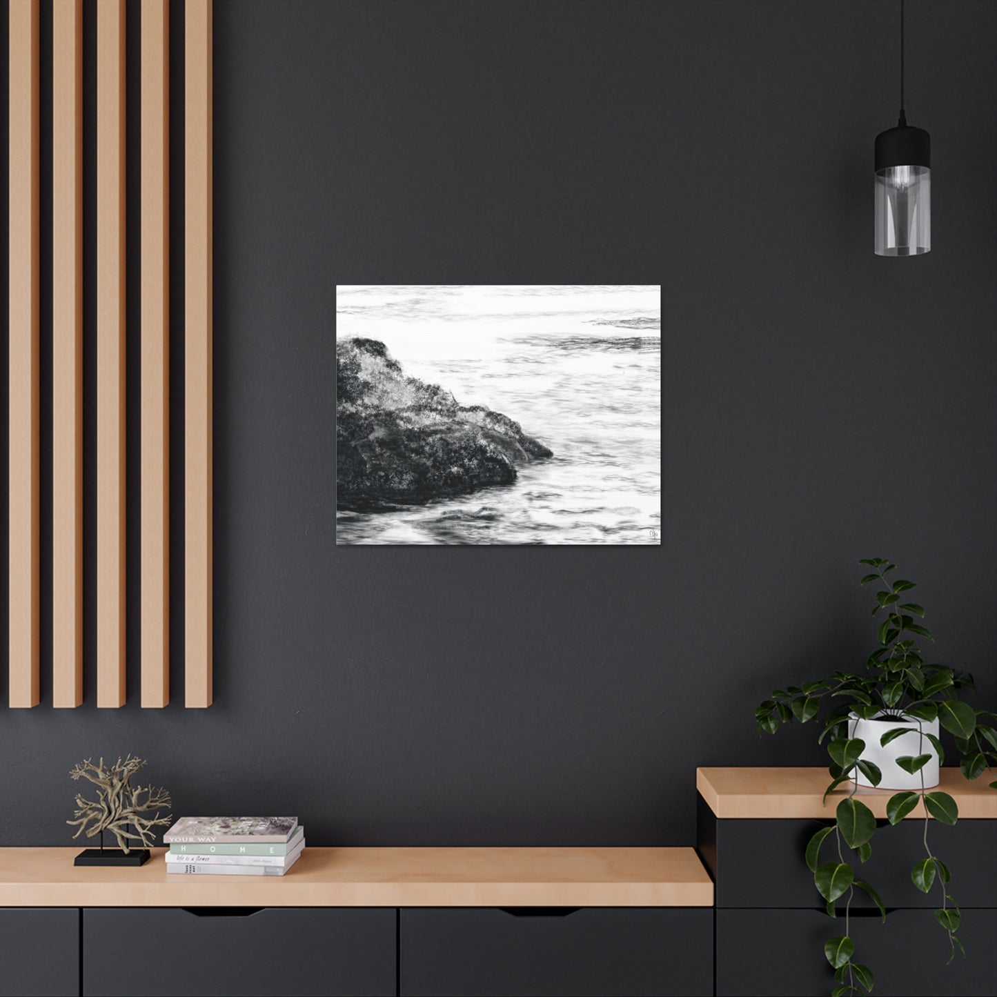 Neap Tide Canvas Print - Alja Design