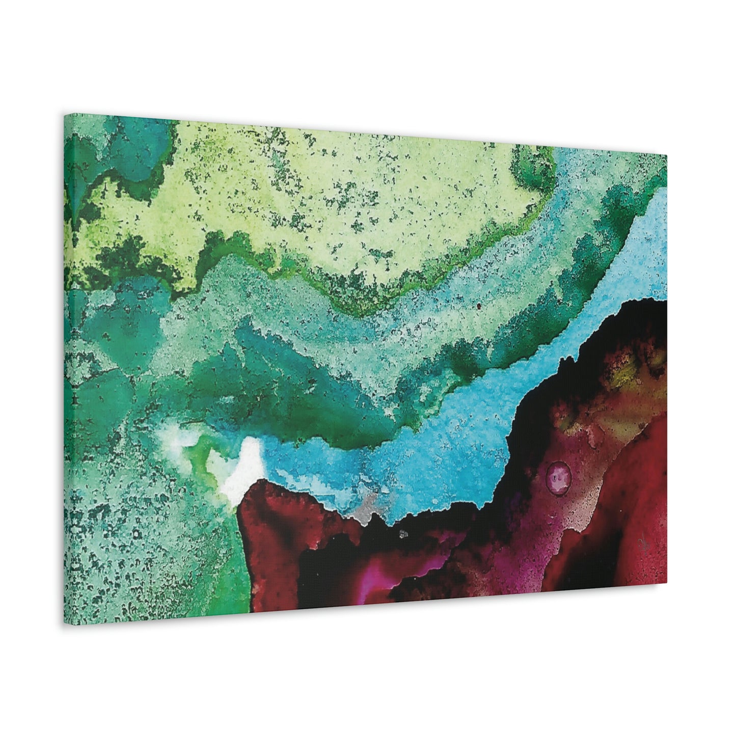 Inner Space 11 Canvas Print - Alja Design