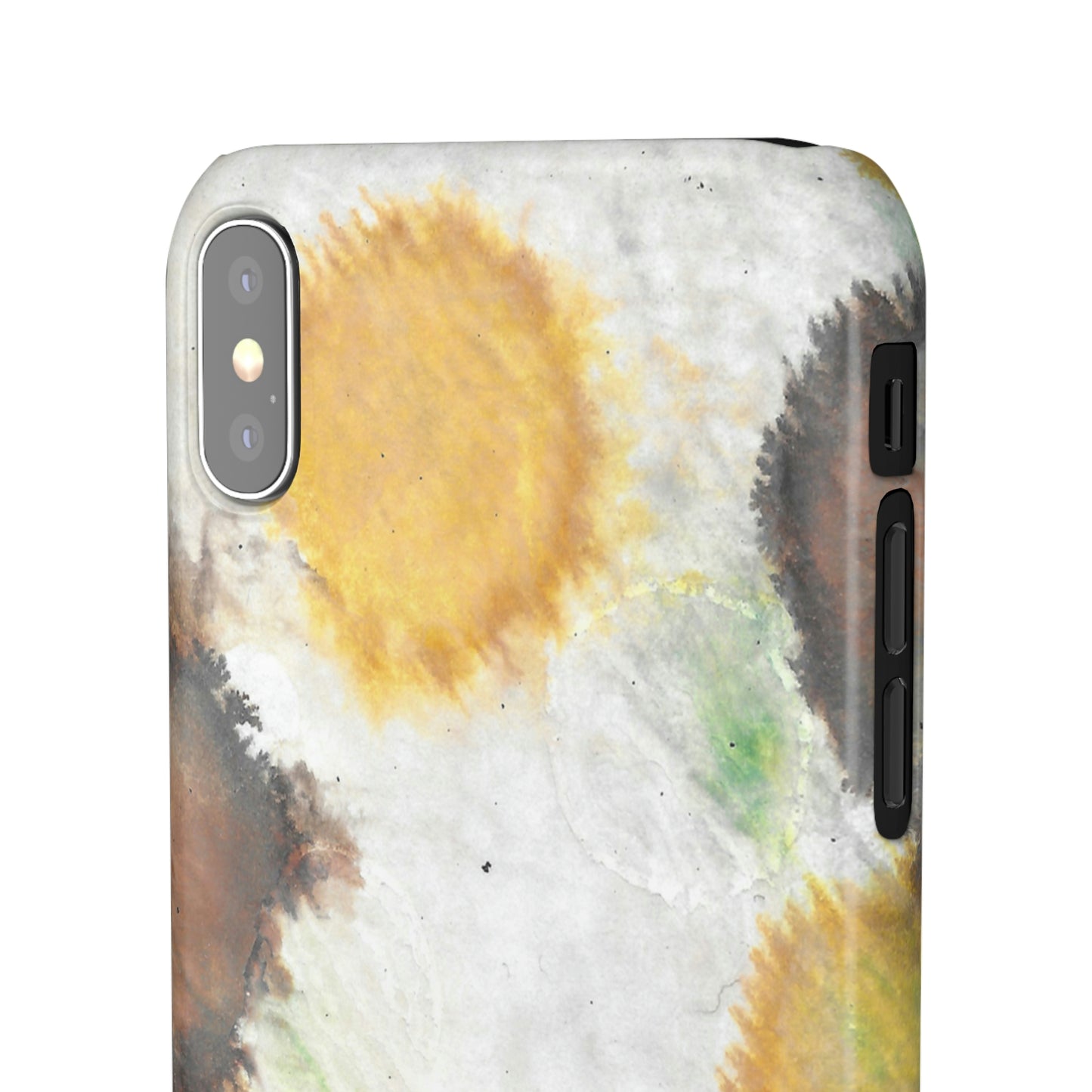 iPhone Samsung Galaxy Pixel5G Snap Case Phone Case Orange Cells - Alja Design