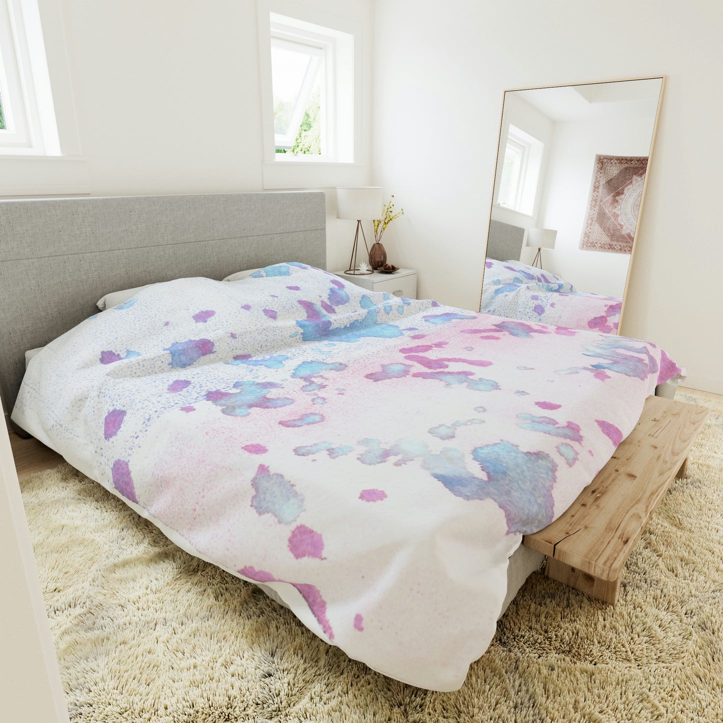 Mineral Splashes Duvet Cover - Alja Design