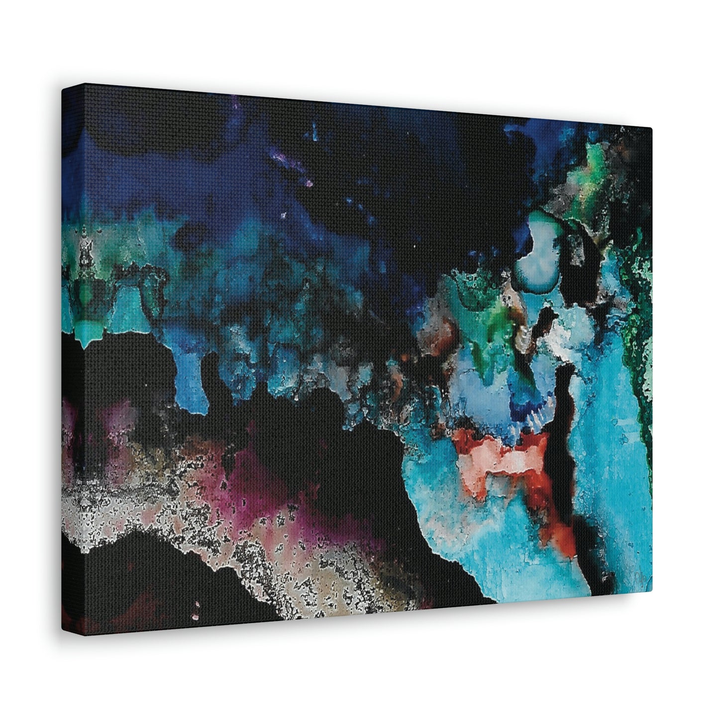 Inner Space 3 Canvas Print - Alja Design