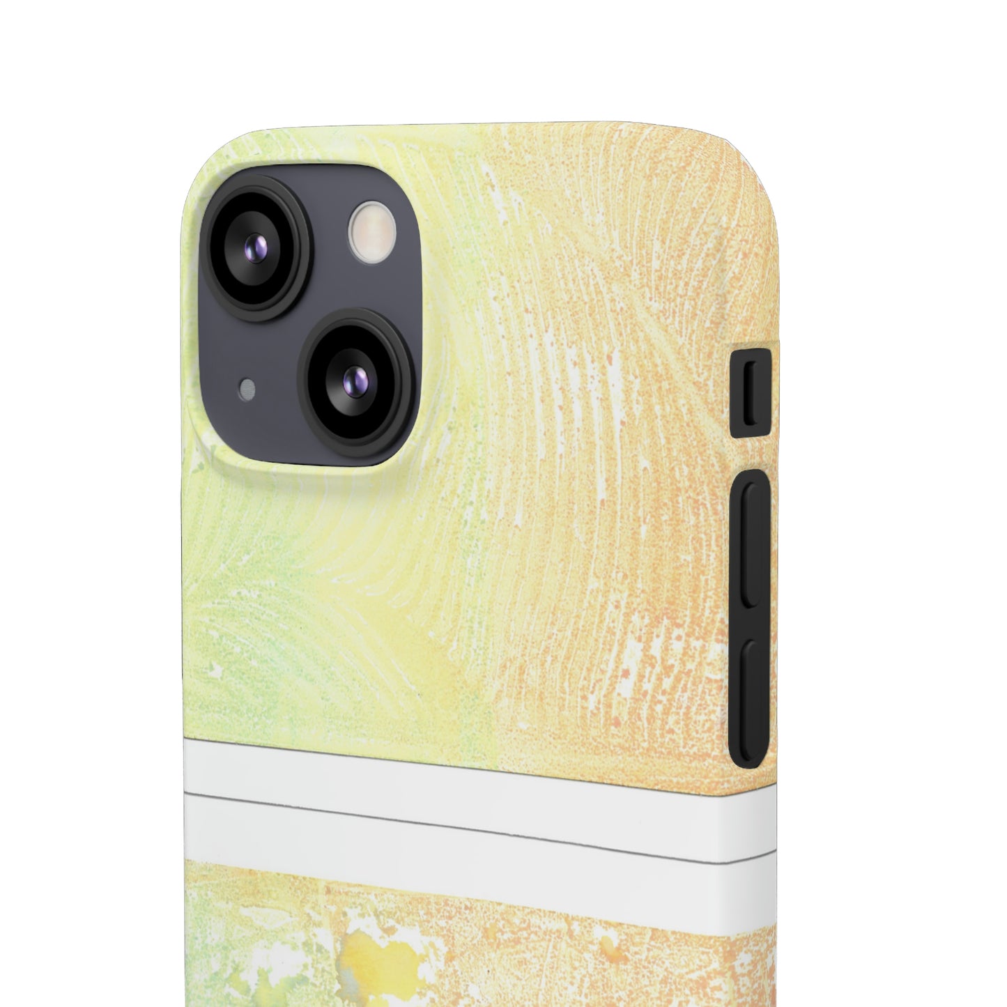 iPhone Samsung Galaxy Pixel5G Snap Case Phone Case Piña Colada with Tropical Waves - Alja Design