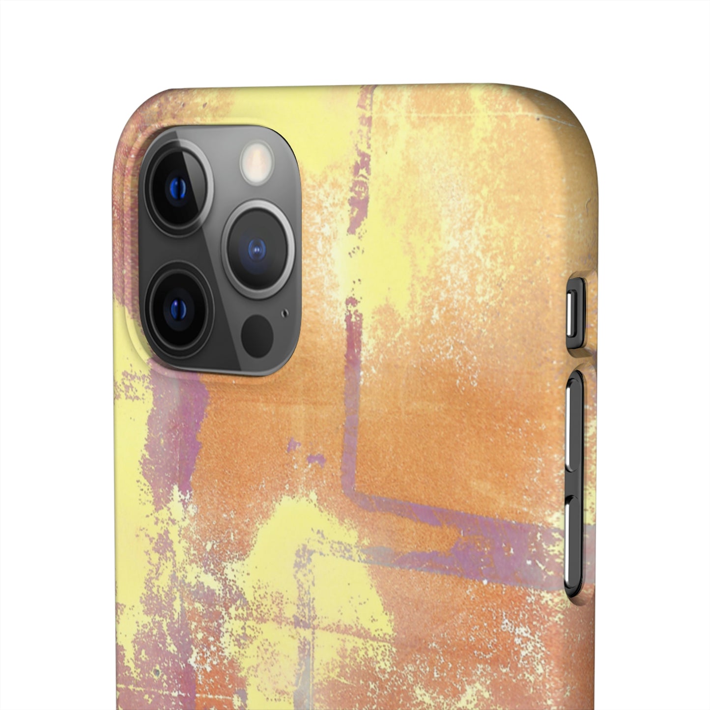 iPhone Samsung Galaxy Pixel5G Snap Case Phone Case Passionate Orange - Alja Design