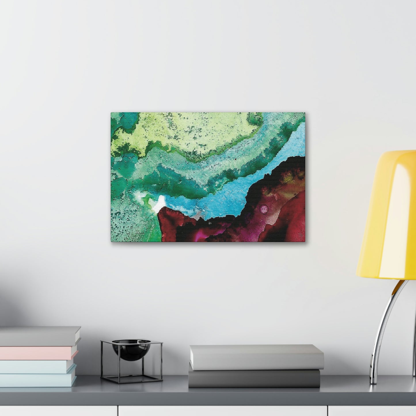 Inner Space 11 Canvas Print - Alja Design
