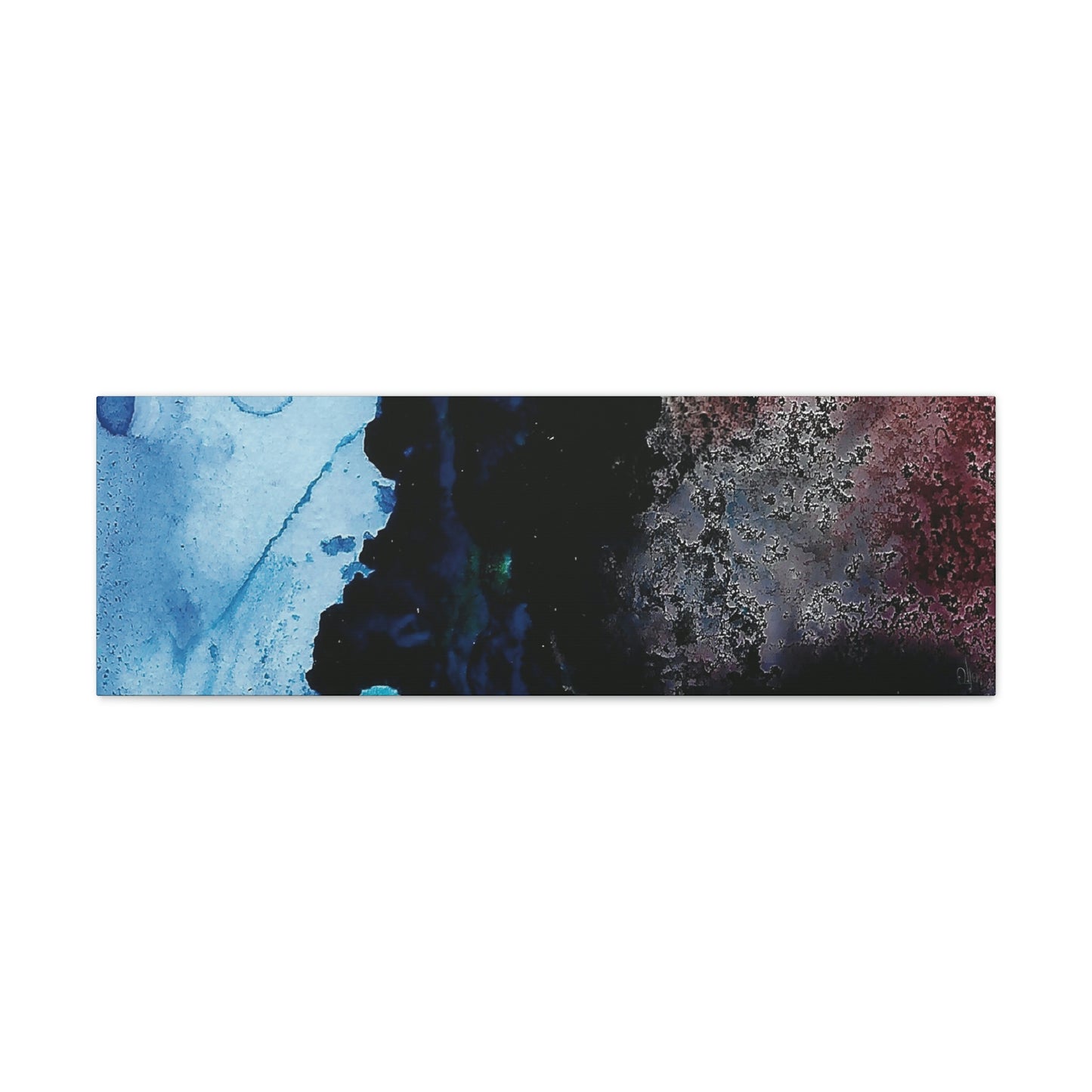 Inner Space 9 Canvas Print - Alja Design