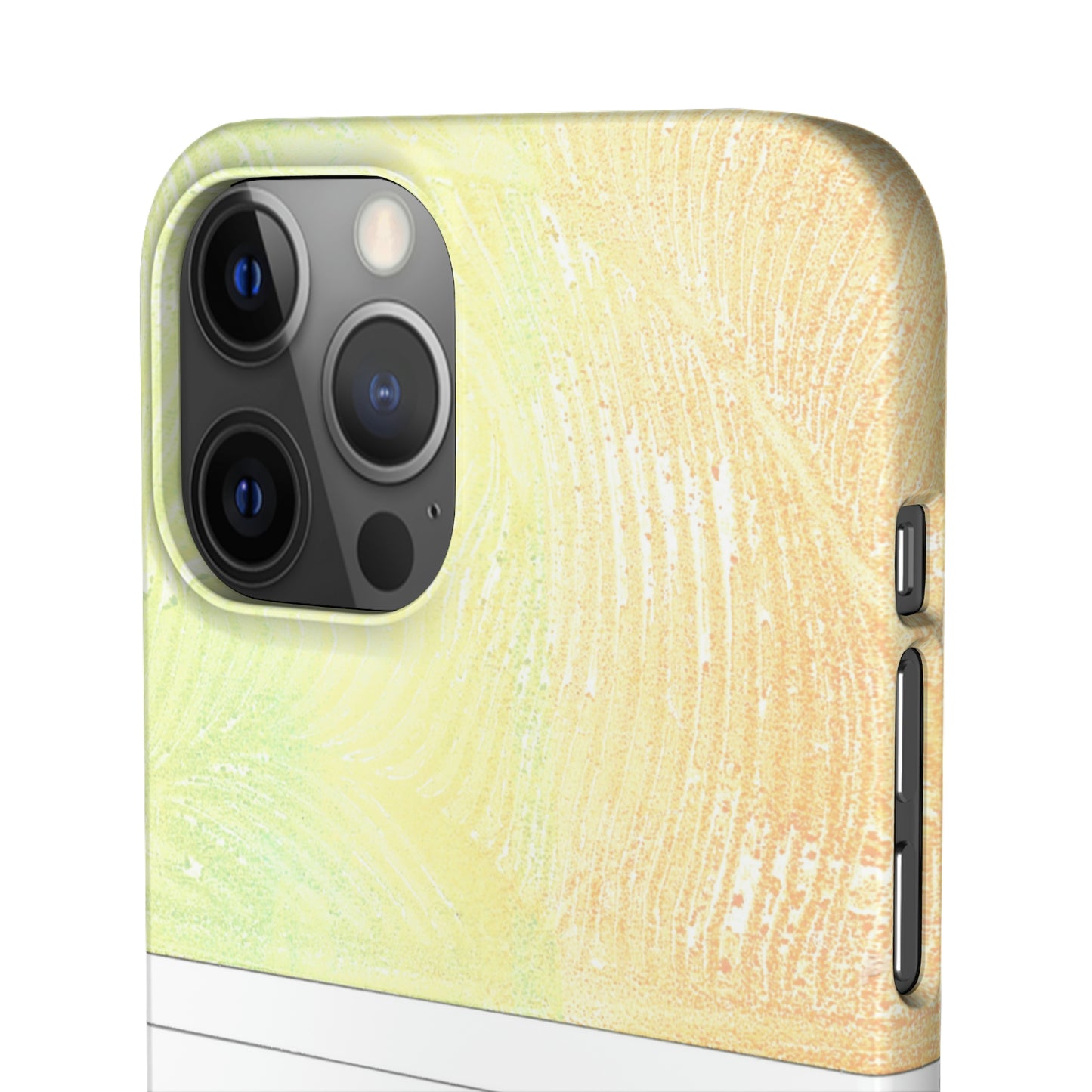 iPhone Samsung Galaxy Pixel5G Snap Case Phone Case Piña Colada with Tropical Waves - Alja Design