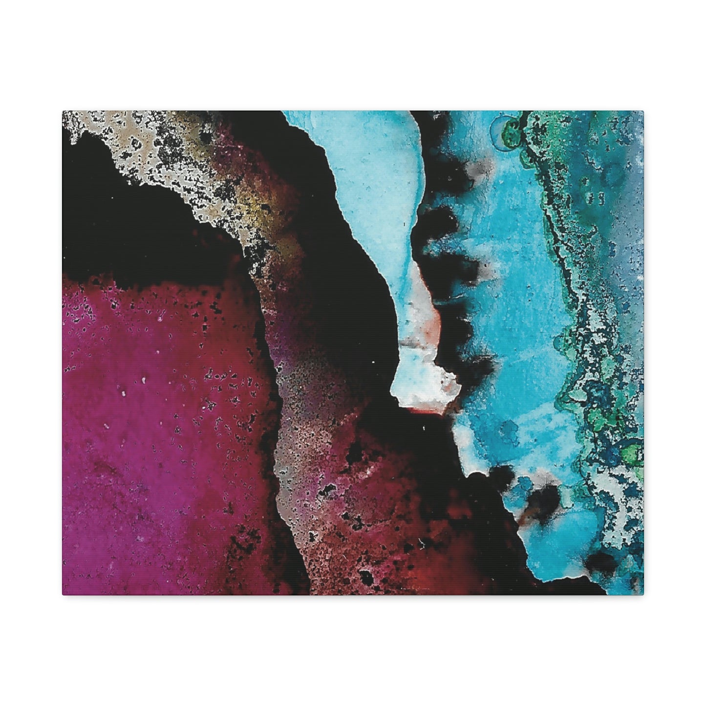 Inner Space 4 Canvas Print - Alja Design