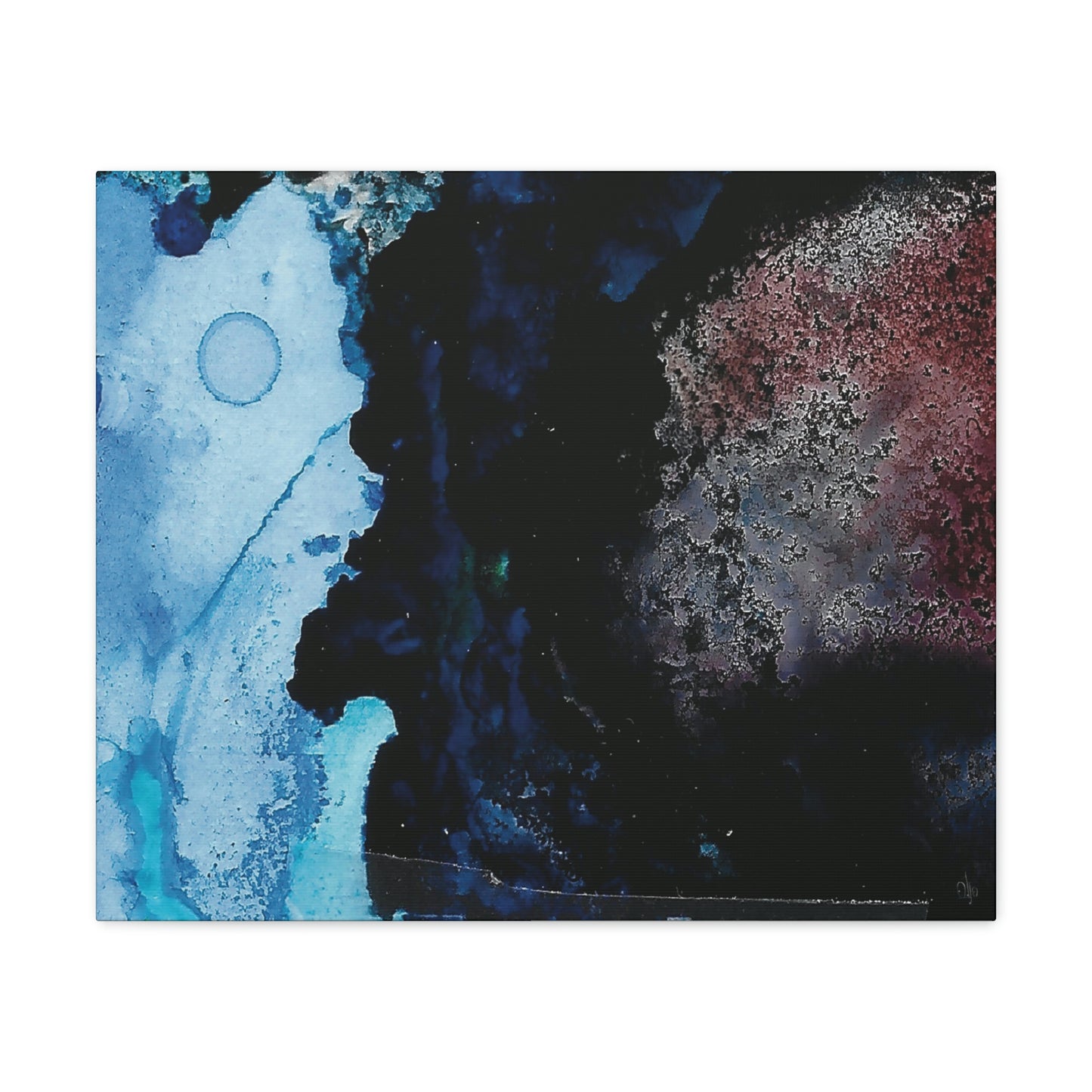 Inner Space 9 Canvas Print - Alja Design
