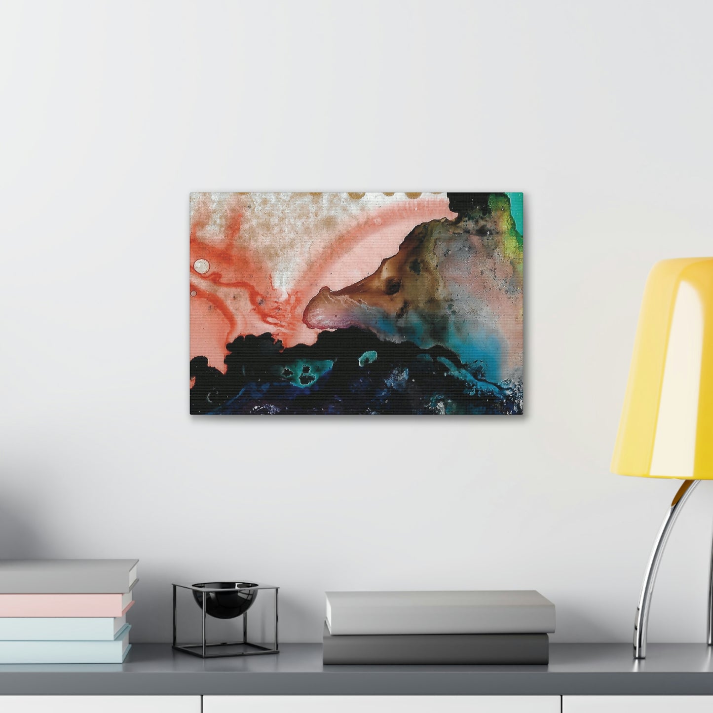 Inner Space 14 Canvas Print - Alja Design