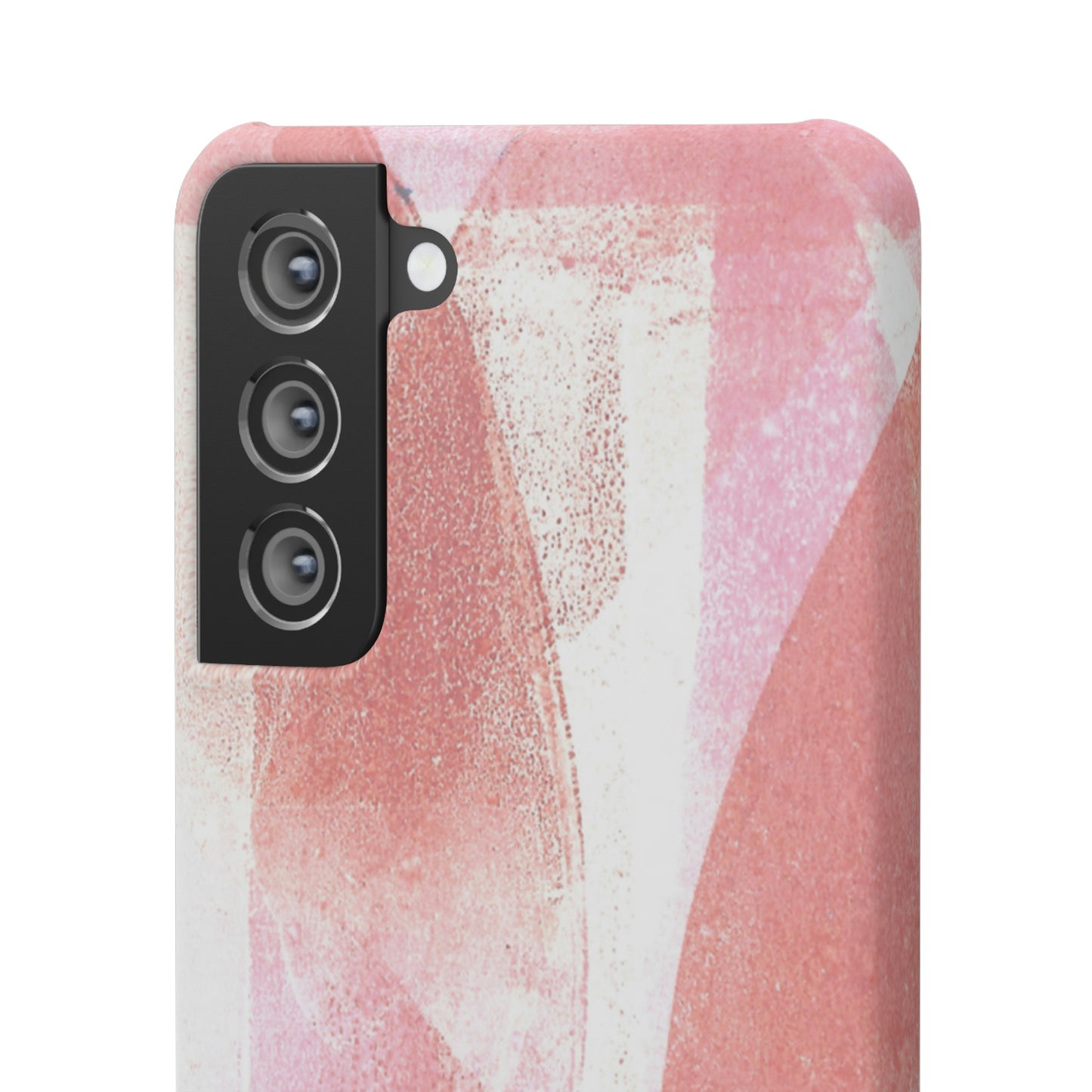 iPhone Samsung Galaxy Pixel5G Snap Case Phone Case Red Glass