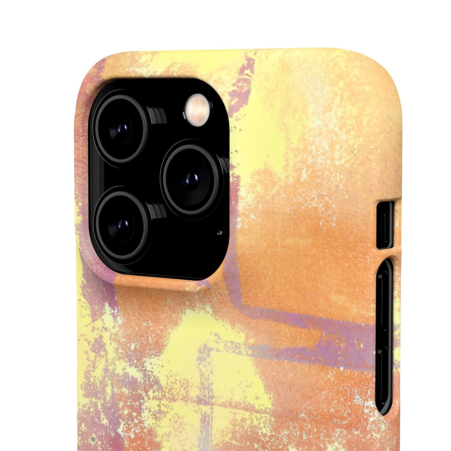 iPhone Samsung Galaxy Pixel5G Snap Case Phone Case Passionate Orange - Alja Design