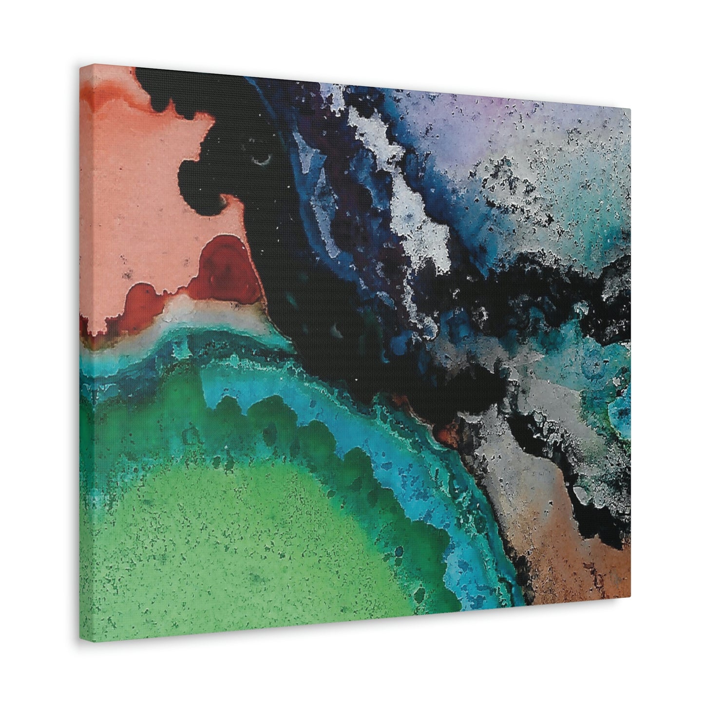 Inner Space 13 Canvas Print - Alja Design
