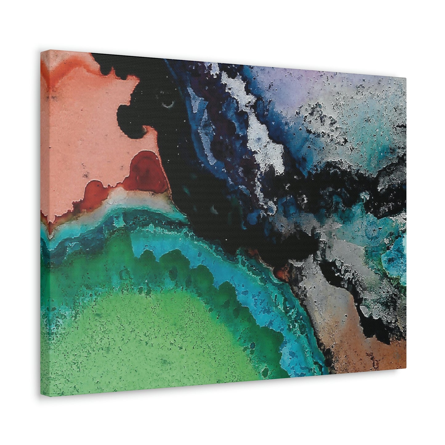 Inner Space 13 Canvas Print - Alja Design