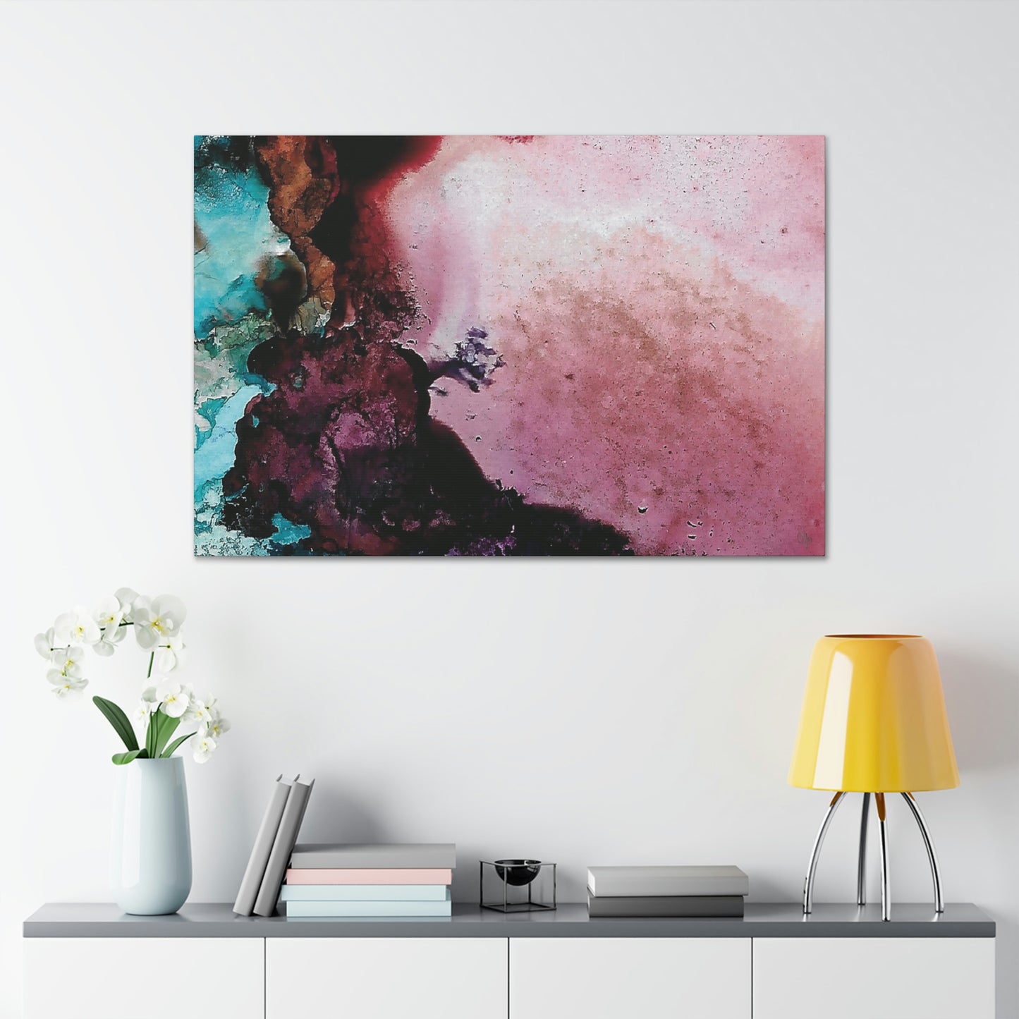 Inner Space 1 Canvas Print - Alja Design
