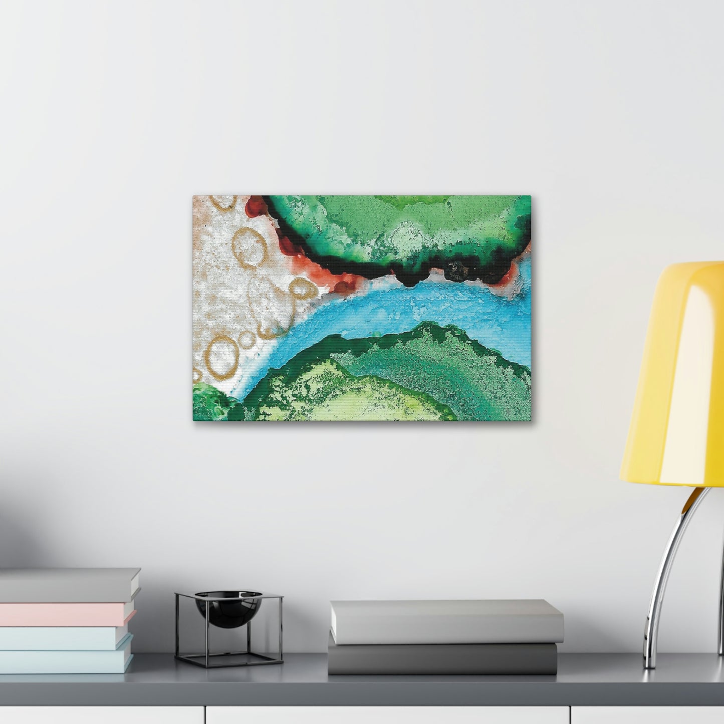 Inner Space 12 Canvas Print - Alja Design