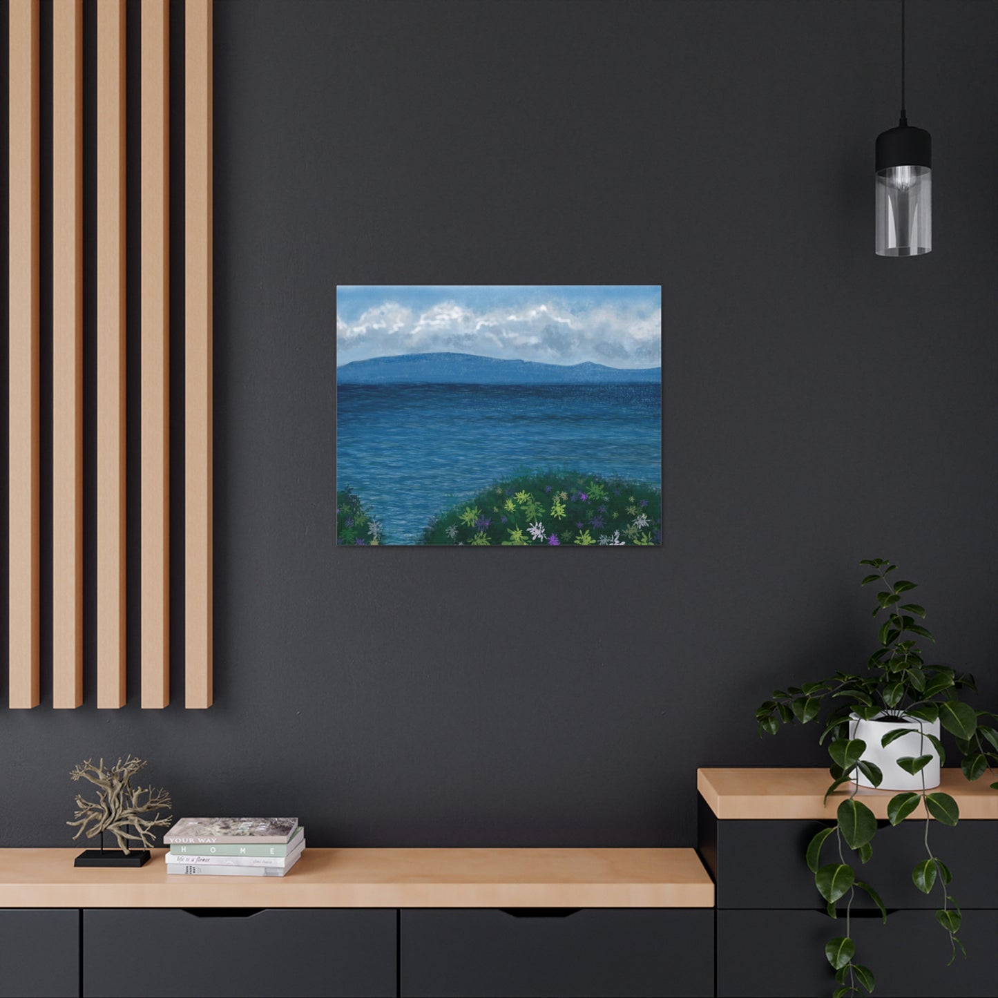 Monterey Bay Canvas Print - Alja Design