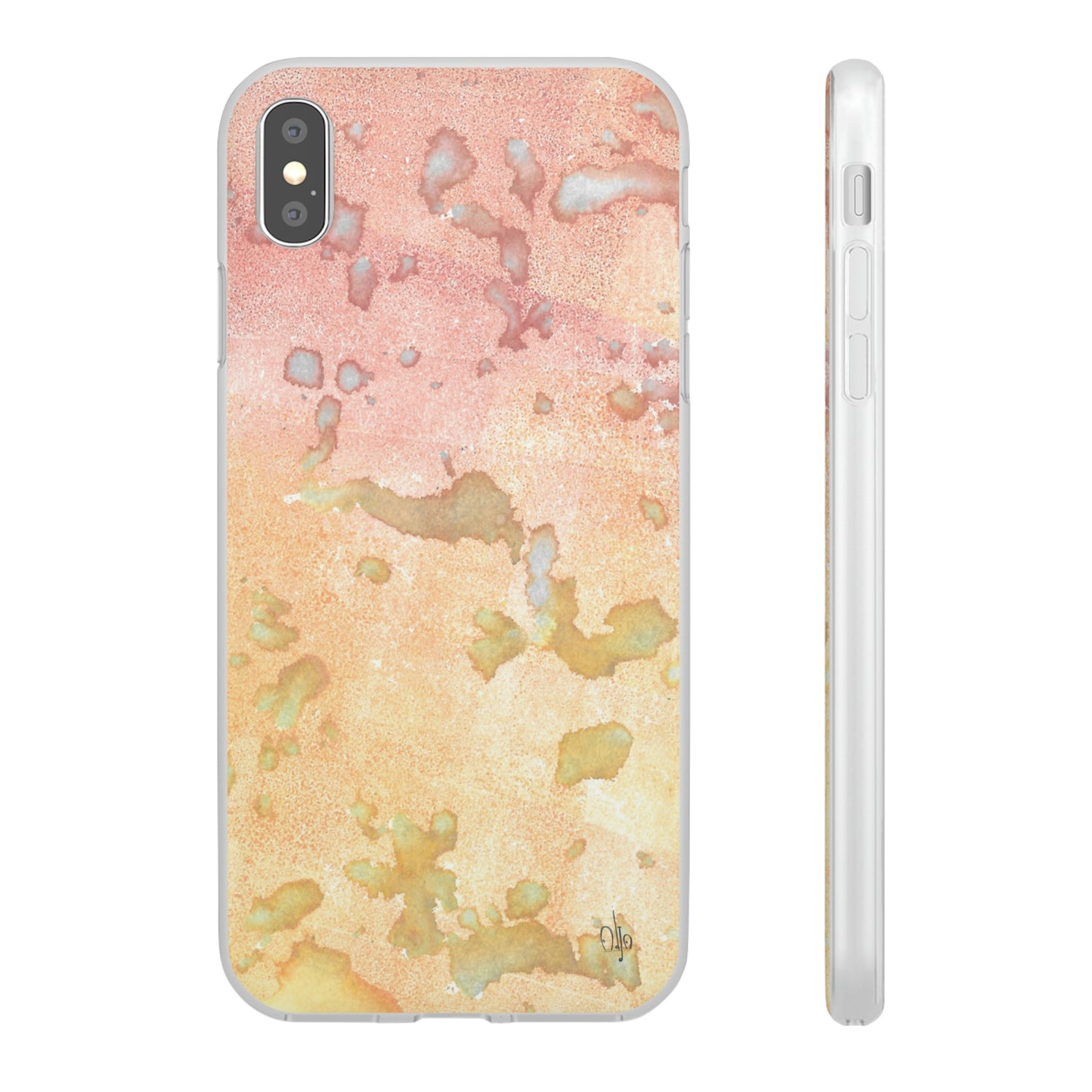 iPhone and Samsung Galaxy Flexi Phone Case Red Planet - Alja Design